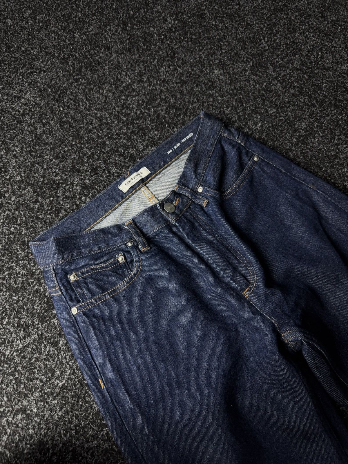 Carhartt Vintage 00s style Y2K Carhartt Women’s denim pants jeans Size 27" / US 4 / IT 40 - 4 Thumbnail