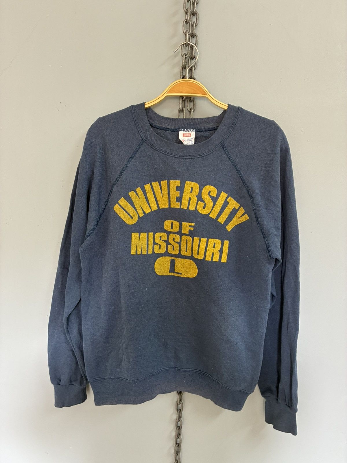 Edwin Vintage 80s University of Missouri sweatshirt Size US M / EU 48-50 / 2 - 1 Thumbnail