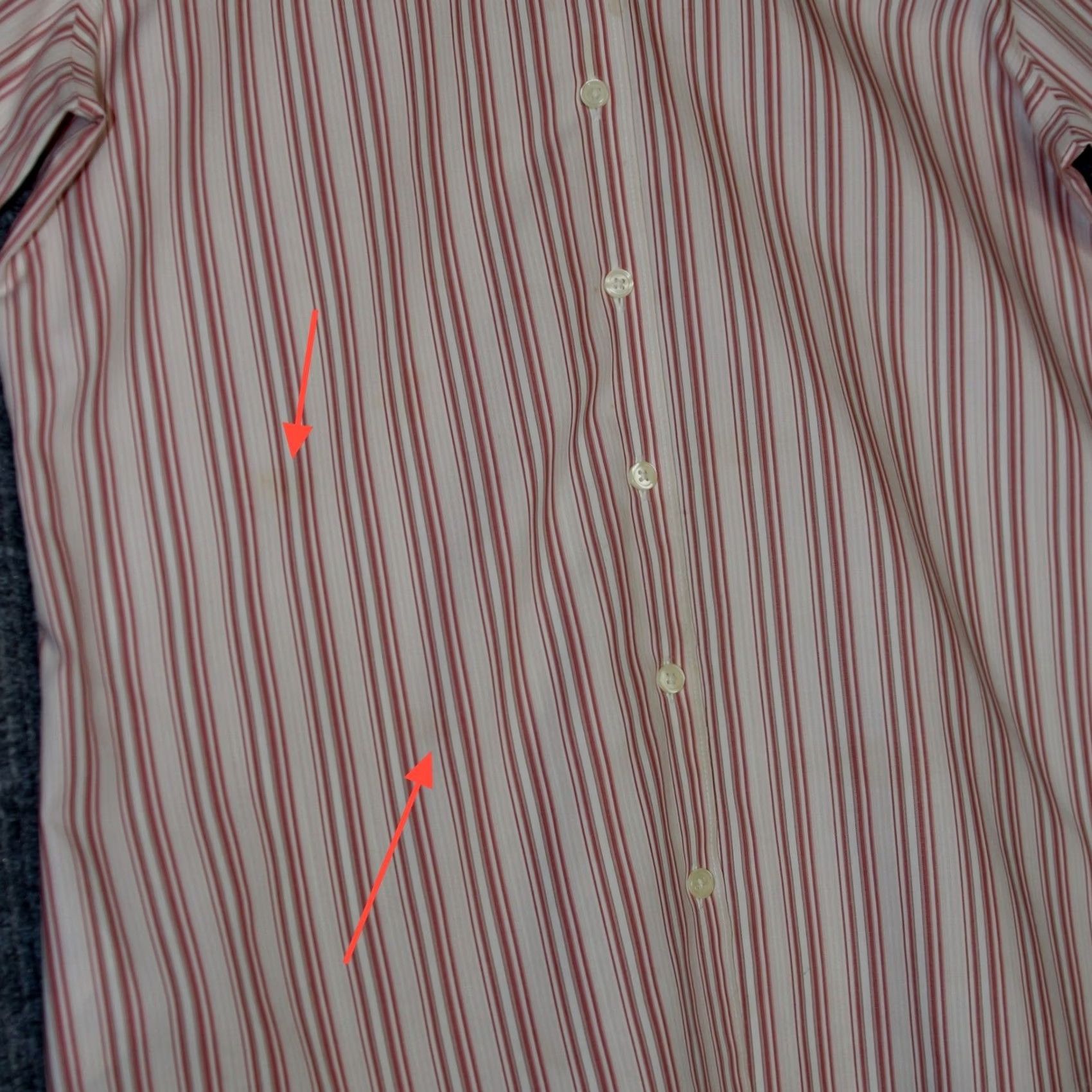 Eddie Bauer Eddie Bauer Womens Button-Up Shirt Stripe Wrinkle Resistant Non-Iron White Size M Casual Workwear Womens Mens? Size M / US 6-8 / IT 42-44 - 2 Thumbnail