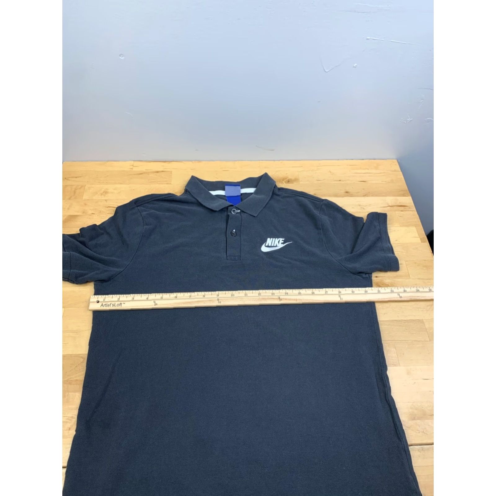 Nike Nike Polo Shirt Mens L Black Casual Short Sleeve Logo Polo Shirt L Black Nike Mens Casual Short Sleeve Logo Size US L / EU 52-54 / 3 - 6 Thumbnail