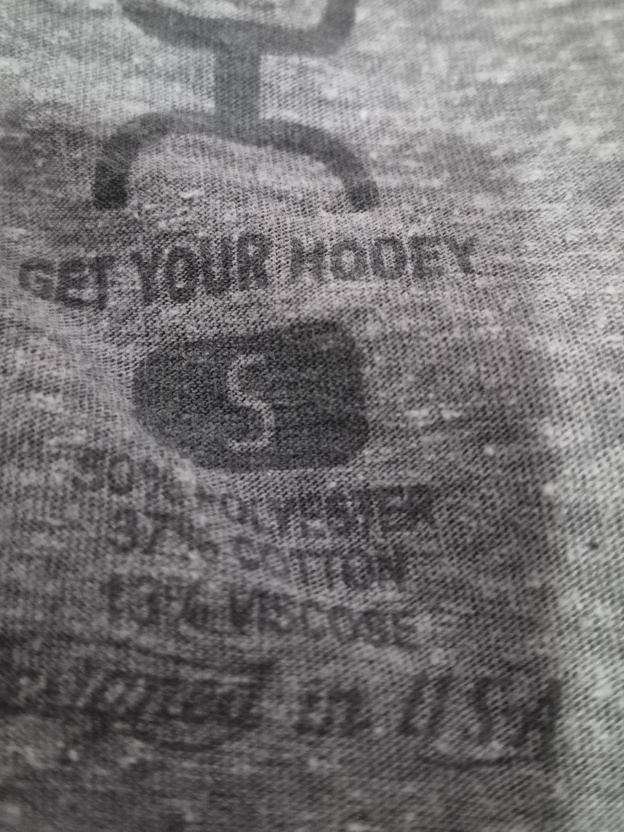Other HOOEY S Women's Gray Scoop Tee with Floral Longhorn Applique Size S / US 4 / IT 40 - 6 Thumbnail