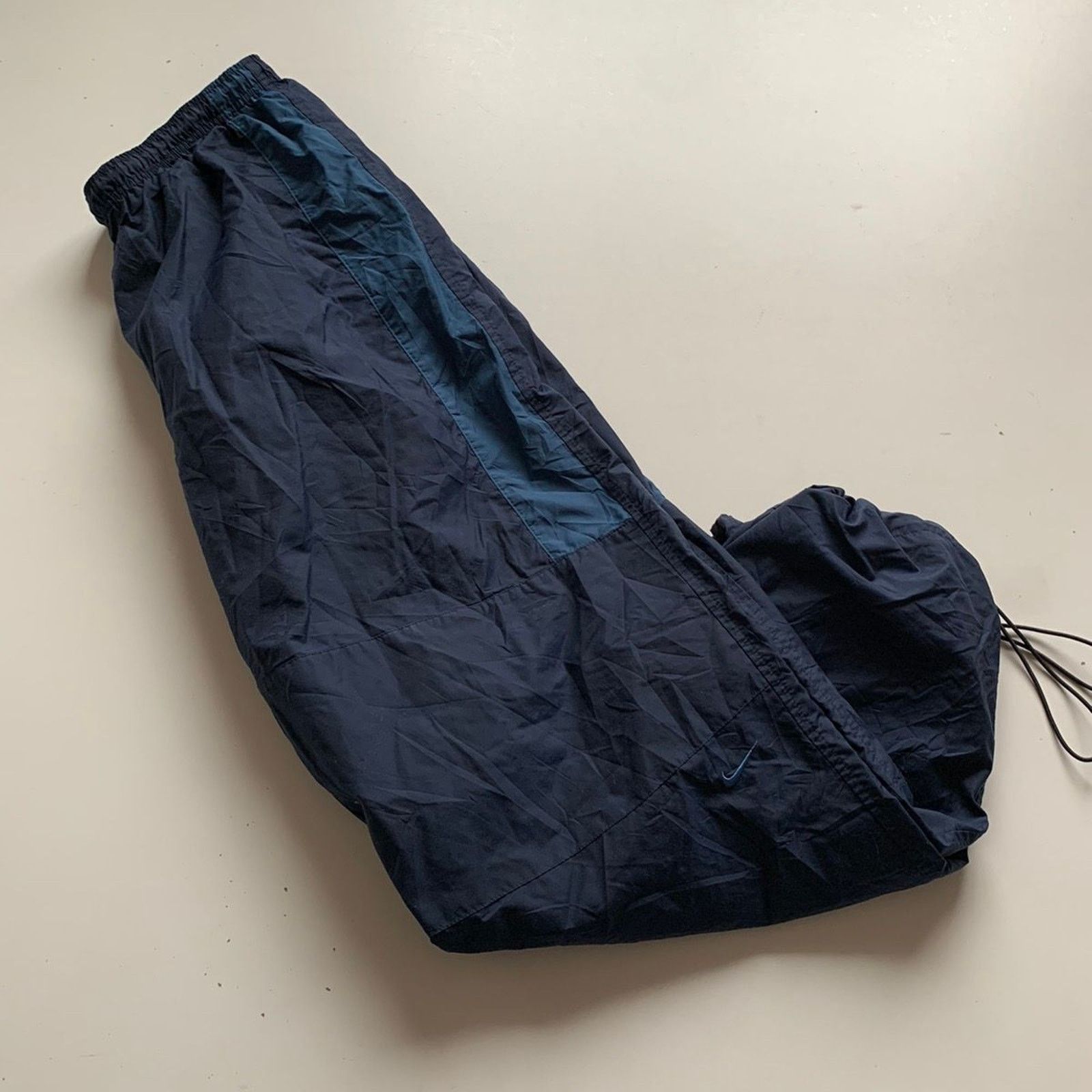 Nike × Vintage Vintage 2000s Nike Embroidered Swoosh Track Pants Mens Large Size US 33 - 1 Thumbnail