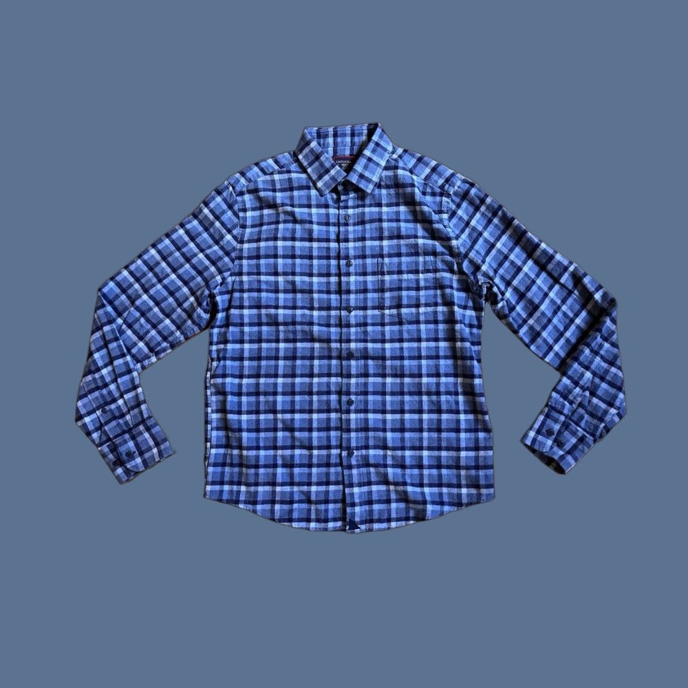 UNTUCKit UNTUCKit Shirt Slim Fit Plaid Flannel 2 Pack Men’s Medium Multicolor Casual Shirt Mens Medium Multicolor Plaid Flannel Shirt Untuckit Size US M / EU 48-50 / 2 - 1 Thumbnail