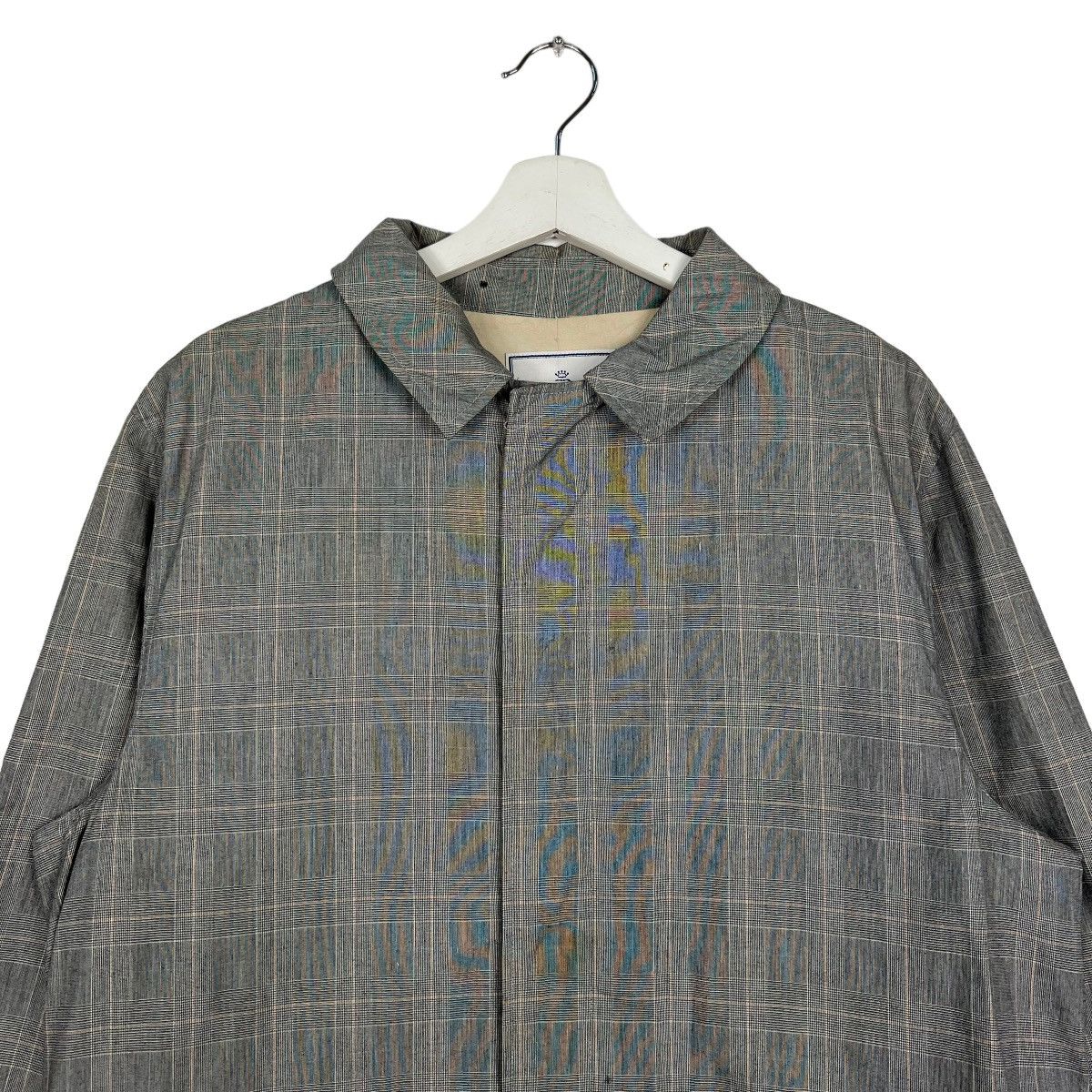 Baracuta 🔥 BARACUTA BLUE LINE CHECKER TRENCH COAT Size US M / EU 48-50 / 2 - 3 Thumbnail