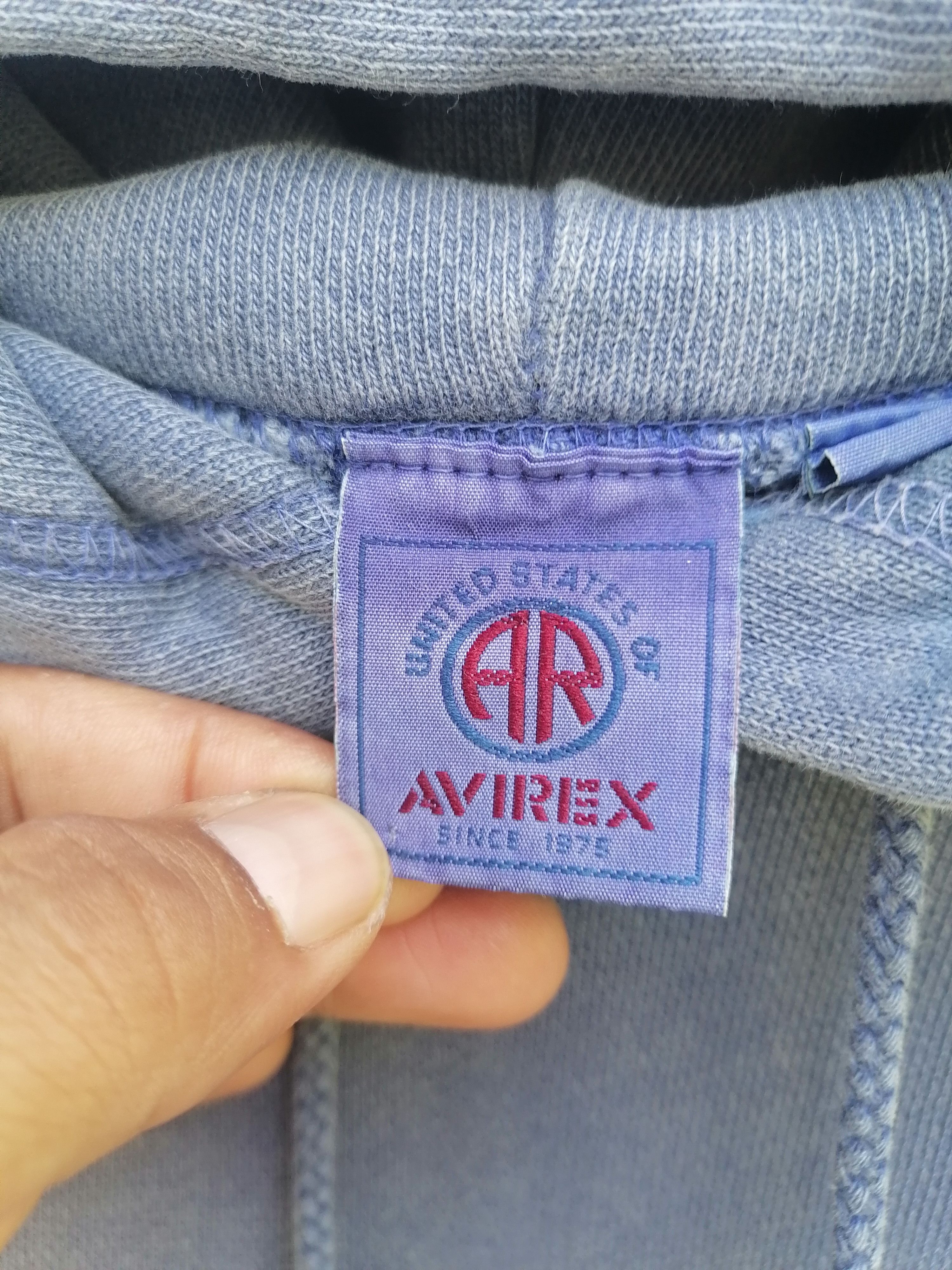 Avirex × Vintage Vintage Sun Faded Avirex Usa Sexy Girl Hoodies Size US M / EU 48-50 / 2 - 6 Thumbnail