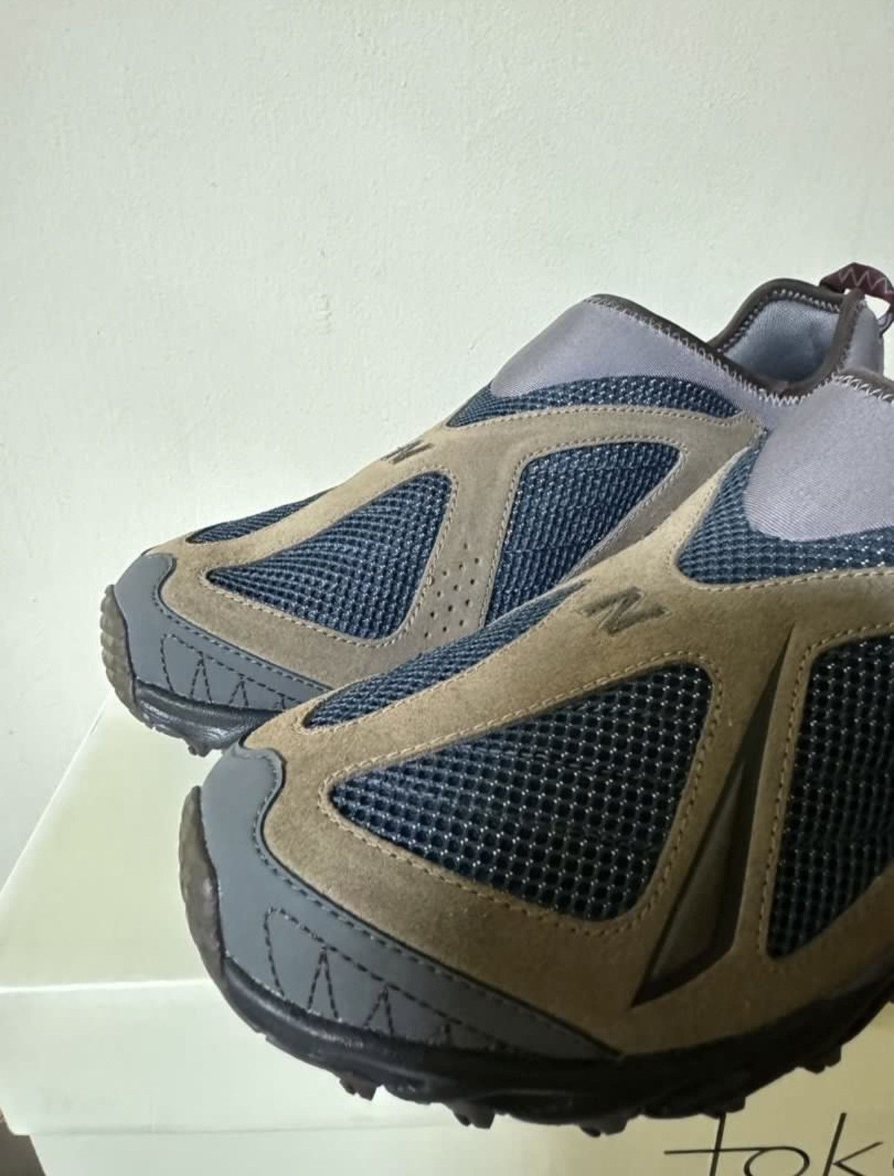 New Balance New Balance Tokyo Design Studio 610 Slip-On Brown Black Size US 9 / EU 42 - 4 Thumbnail