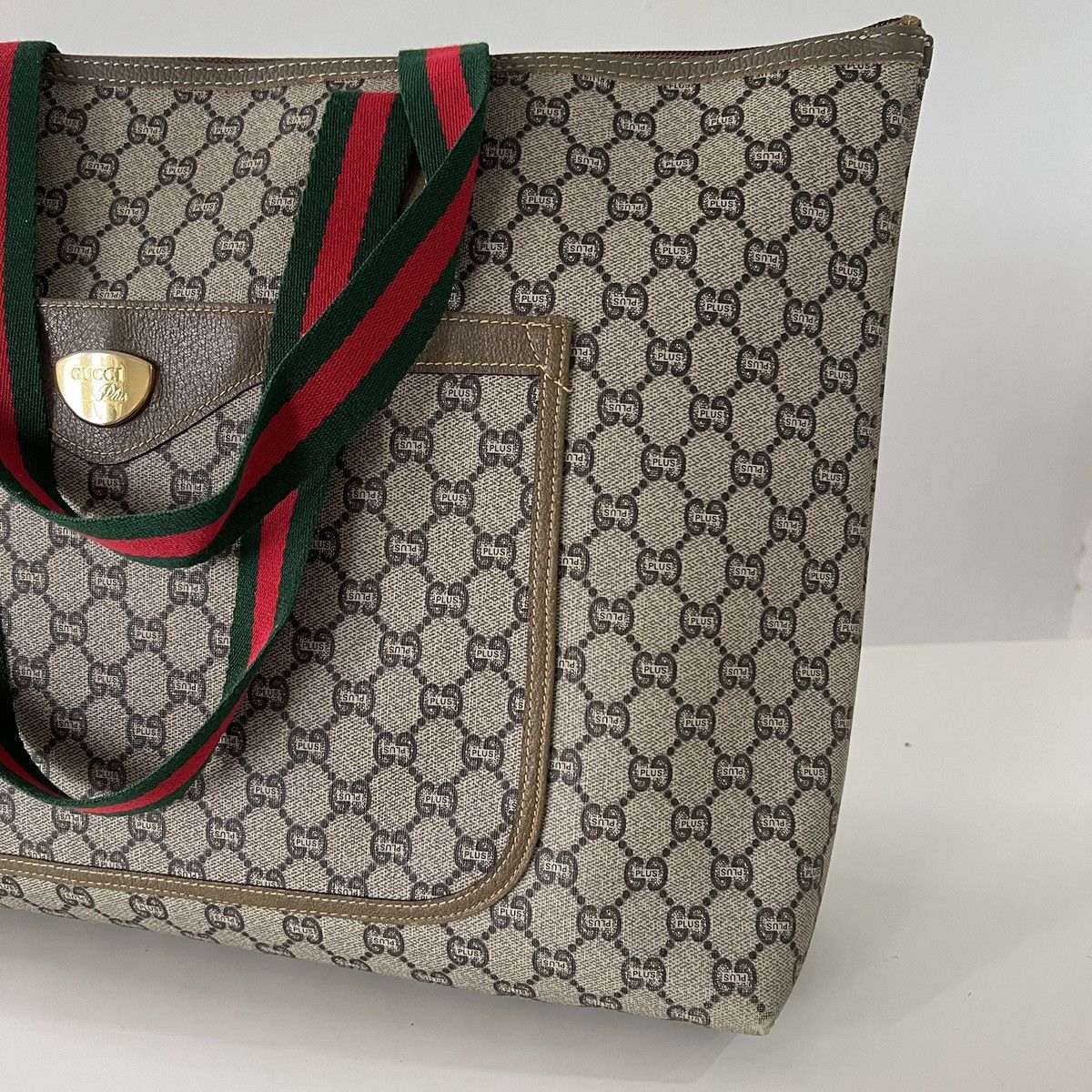 Gucci Authentic Gucci plus vintage tote bag Size ONE SIZE - 2 Thumbnail