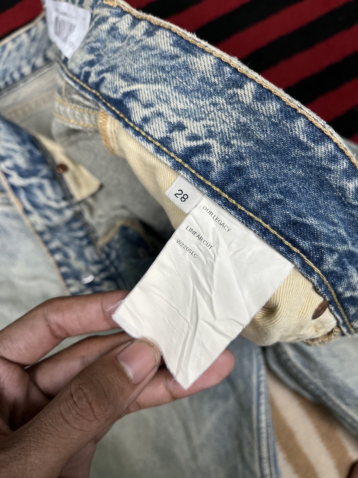 Our Legacy Our Legacy Denim Pants Size US 30 / EU 46 - 11 Thumbnail