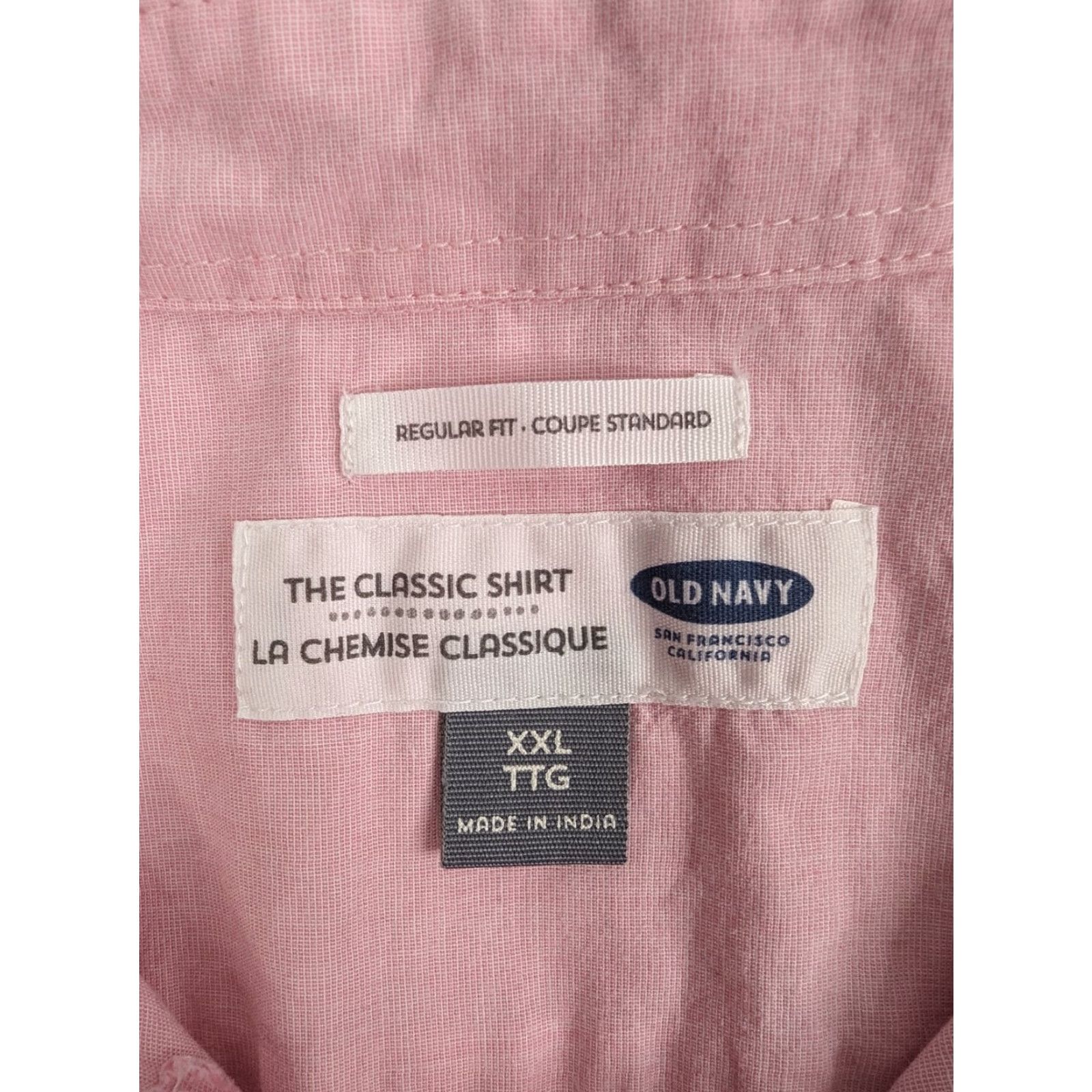 Old Navy Old Navy Shirt Men’s Pink Apple Guava Long Sleeve Button 2XL Casual Plaid Size US XXL / EU 58 / 5 - 7 Thumbnail