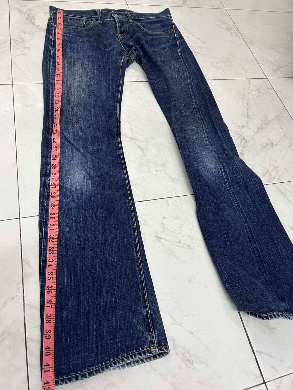 Eternal VINTAGE ETERNAL COMFORTABLE JEANS SELVEDGE FLARE DESIGN Size US 32 / EU 48 - 12 Thumbnail