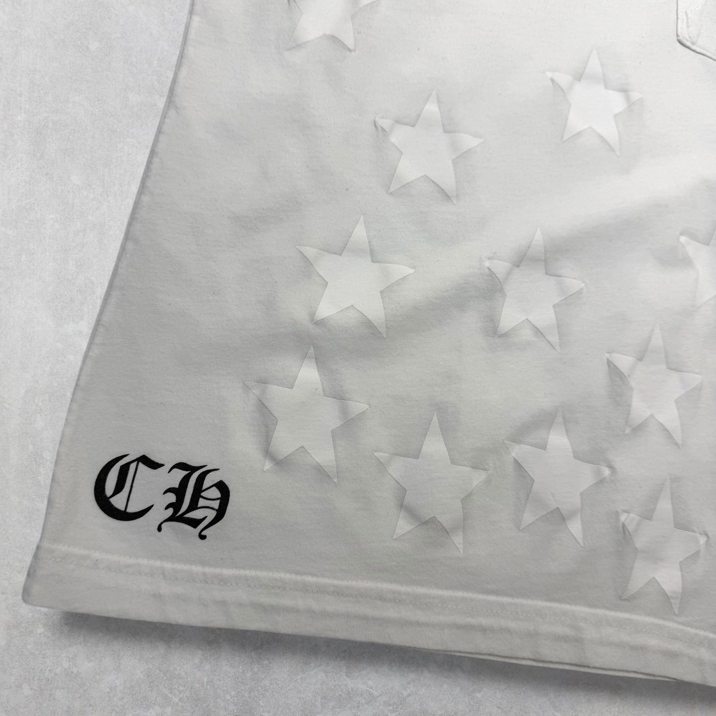 Chrome Hearts Chrome Hearts Star Scroll Tee White S Size US S / EU 44-46 / 1 - 5 Thumbnail