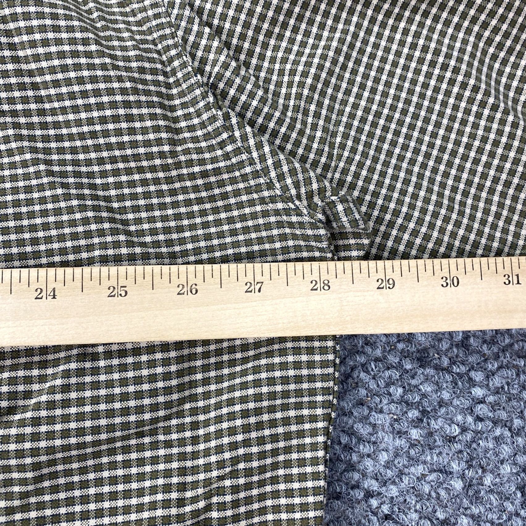 Eddie Bauer VINTAGE Eddie Bauer Shirt Mens 2XL Green Brown Gingham Plaid Button-Up Long Sleeve Cotton Size US XXL / EU 58 / 5 - 7 Thumbnail