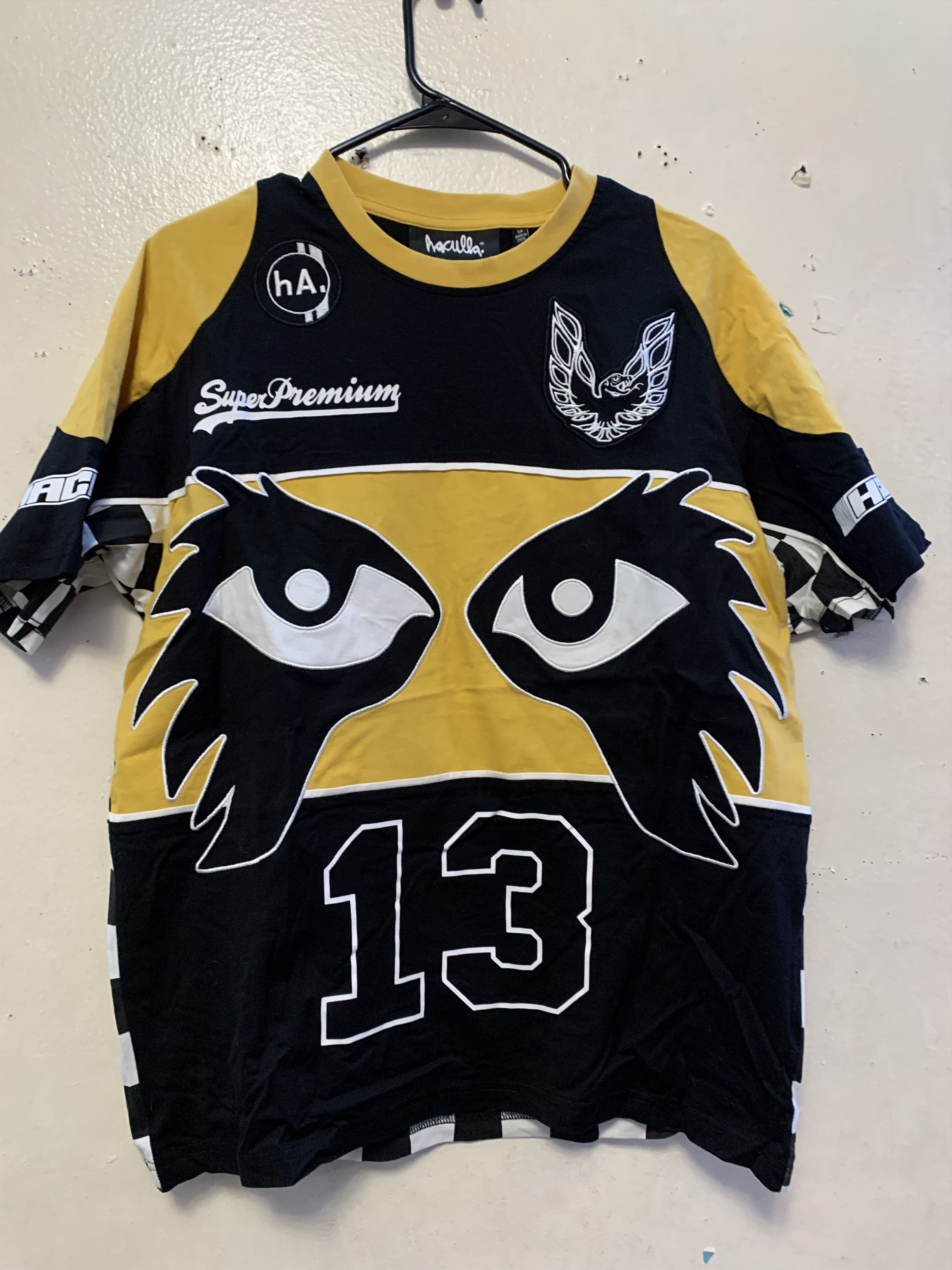 Haculla HACULLA Super Premium Tee ⊛ BLACK/YELLOW ⊛ Brand New Size US S / EU 44-46 / 1 - 5 Thumbnail