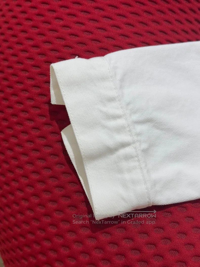 Balenciaga Balenciaga Back Letter Logo Embroidered Stone Washed White Size XS / US 0-2 / IT 36-38 - 7 Thumbnail
