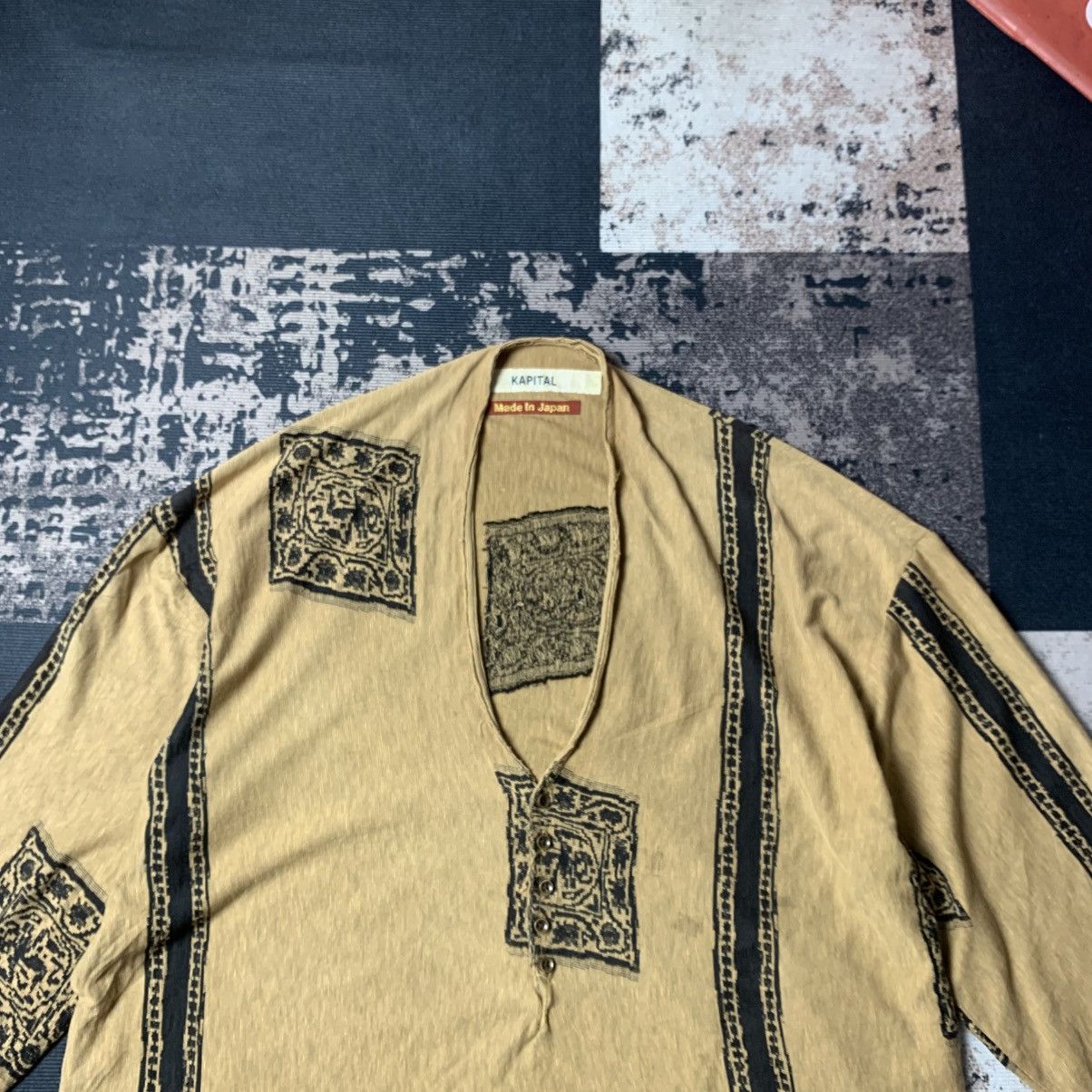 Kapital ‼️Rare And Uniq Item‼️ Kapital Patern Uniq Long Sleeve Size US L / EU 52-54 / 3 - 4 Thumbnail