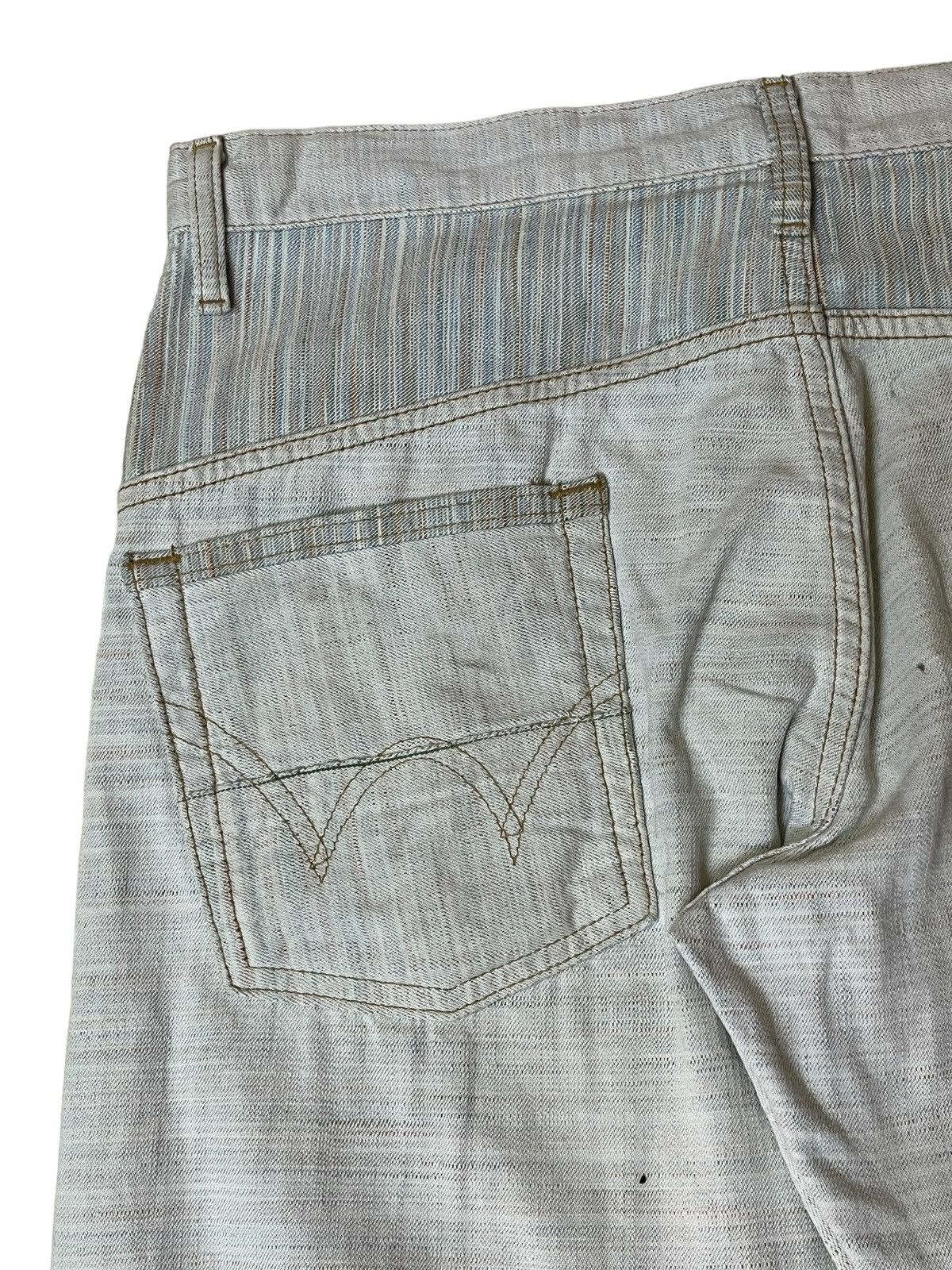 Edwin SICK 90s VINTAGE EDWIN GRAND BLUE SELVAGE 13oz DENIM Size US 33 - 8 Thumbnail