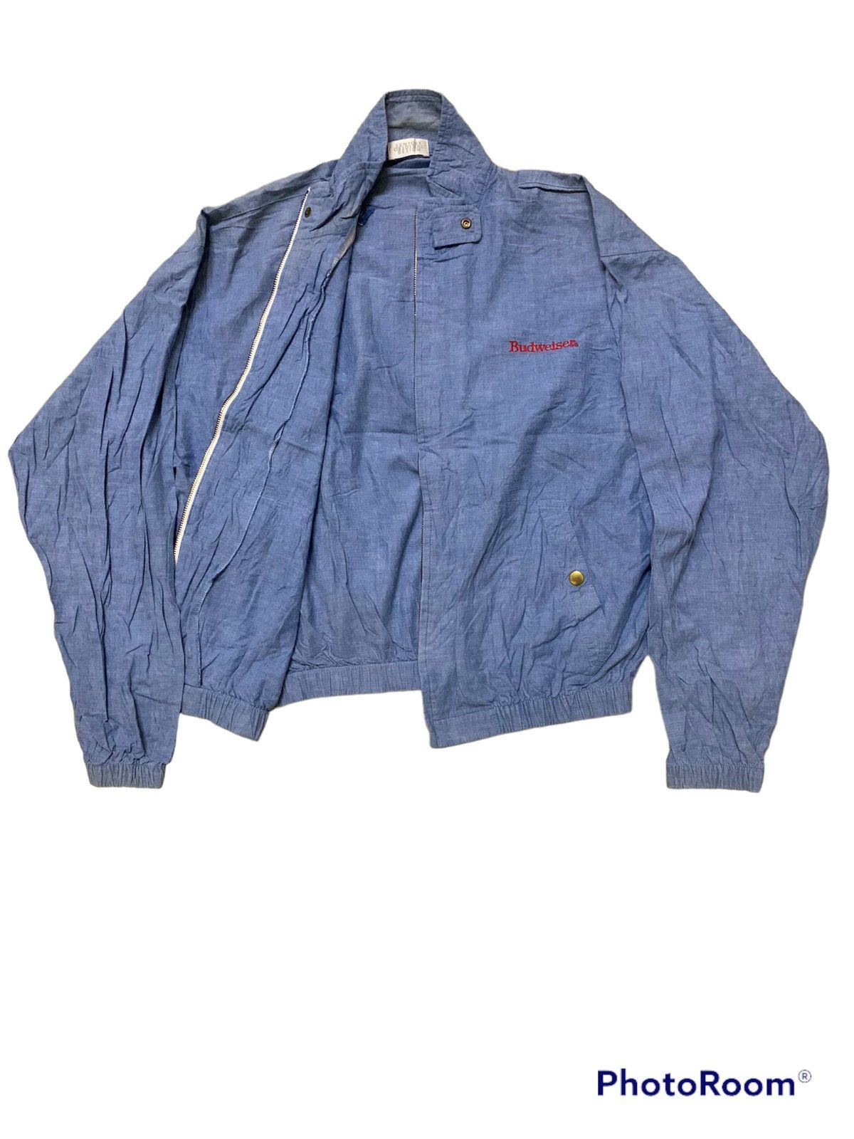 Budweiser Budweiser bomber blue denime Size US M / EU 48-50 / 2 - 2 Thumbnail