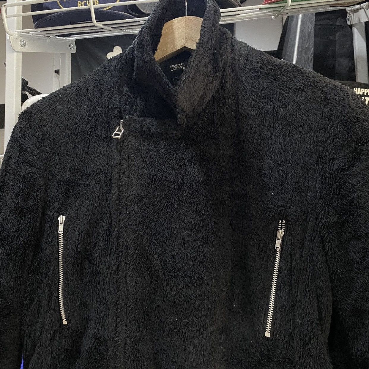 PPFM Archive PPFM Y2K Boa Fleece Double Riders Biker Jacket Punk Size US S / EU 44-46 / 1 - 6 Thumbnail