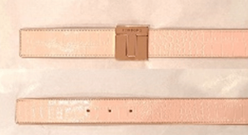 o1loc1c0724 WB245 Size: 85 / Belt in Light Pink