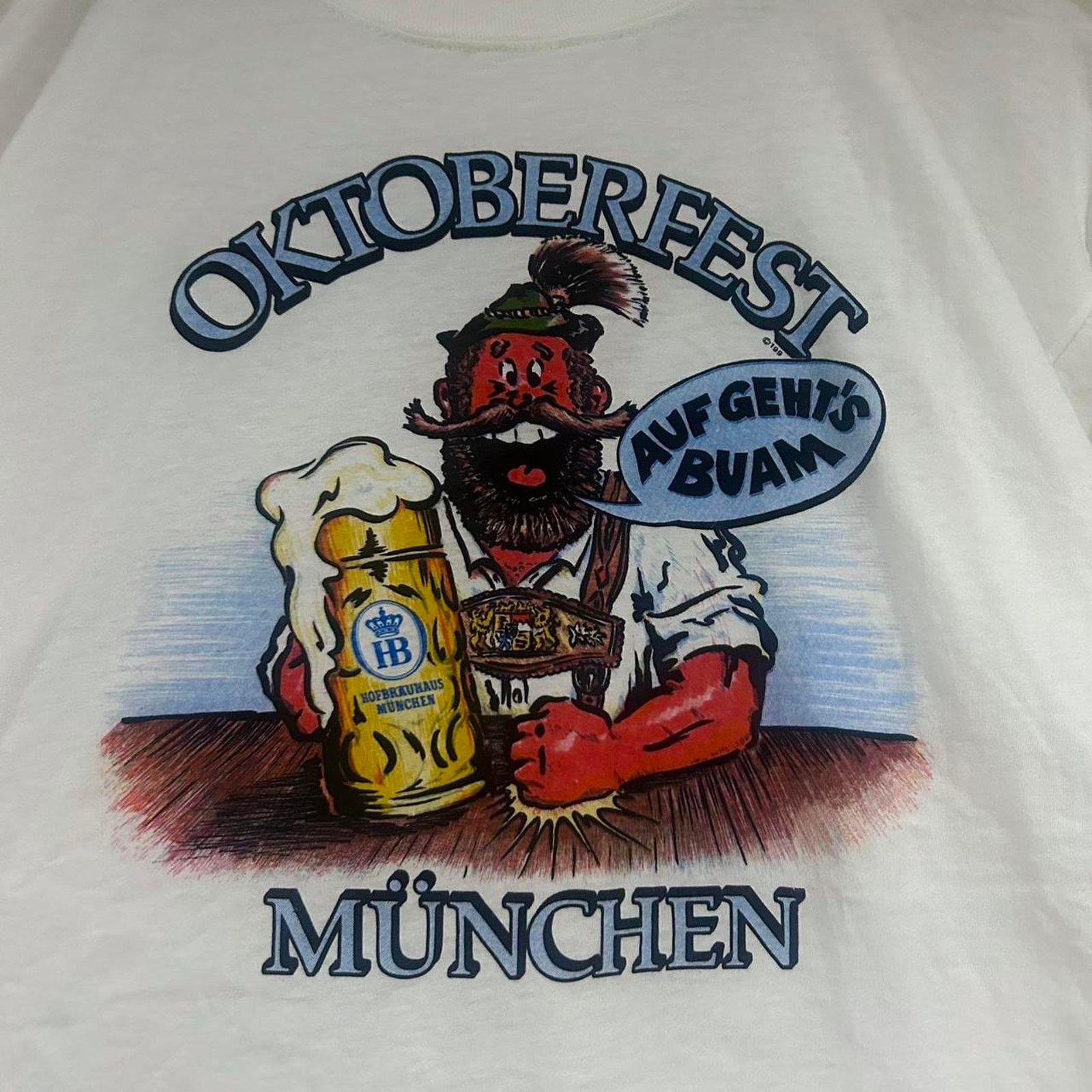Other Vintage Oktoberfest Munchen Germany Tee Shirt Size US L / EU 52-54 / 3 - 2 Thumbnail
