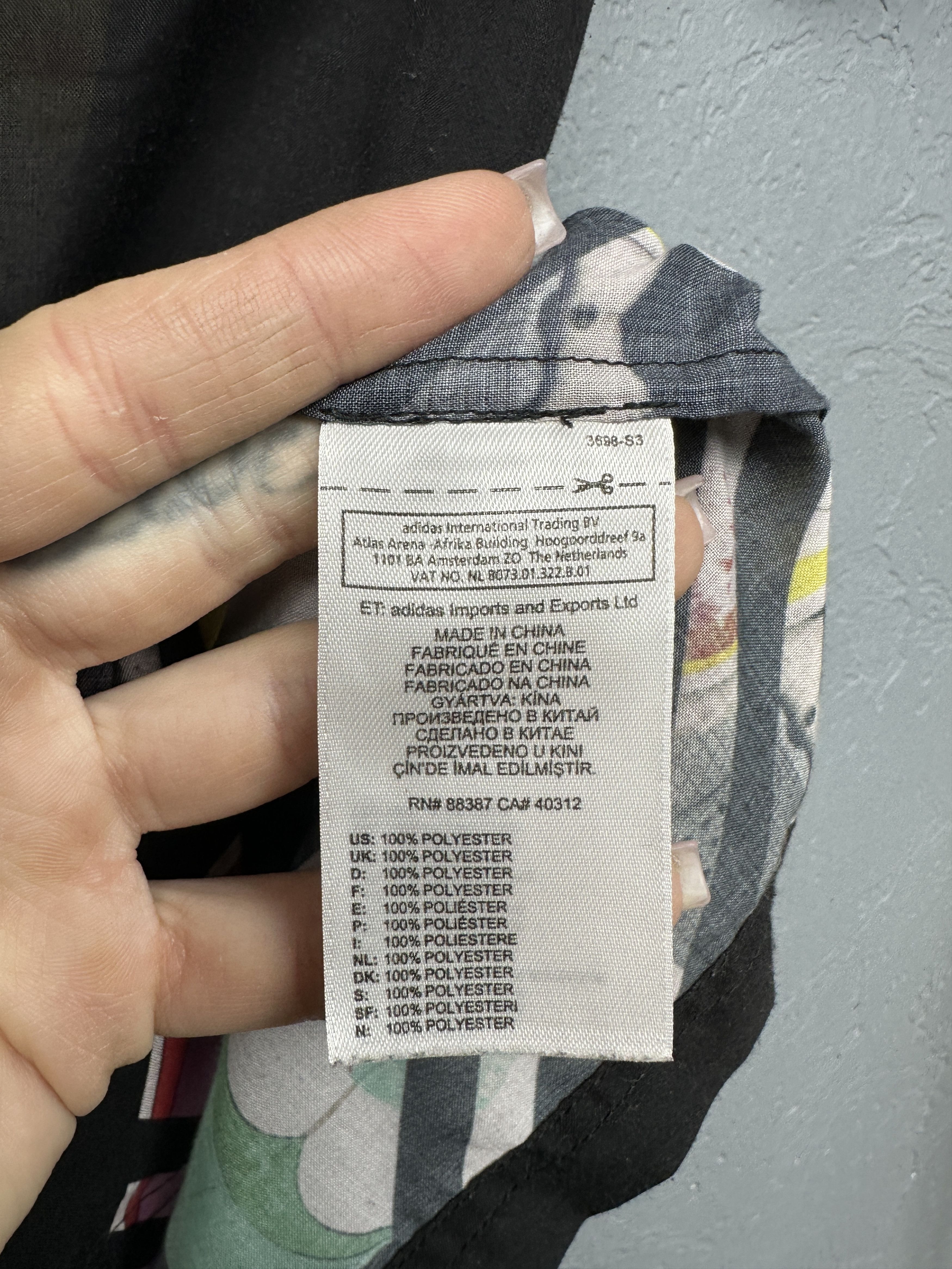 Adidas × Pharrell Adidas Pharrell Williams Mens Hawaiian Shirt Size US M / EU 48-50 / 2 - 5 Thumbnail