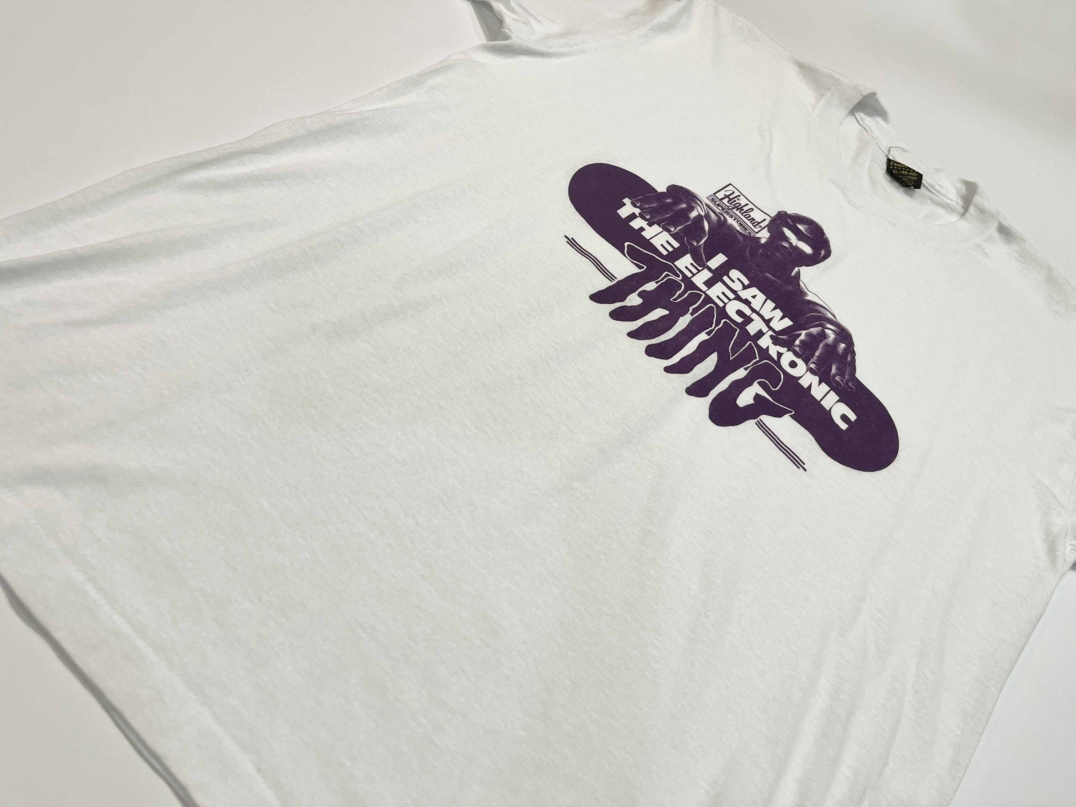 Vintage Vintage I Saw The Electronic Thing Highland T-Shirt Size US XL / EU 56 / 4 - 6 Thumbnail