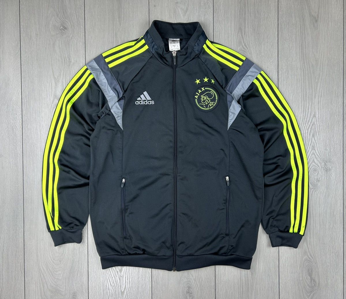 Adidas Adidas Vintage Ajax Track Jacket Size M Size US M / EU 48-50 / 2 - 1 Thumbnail