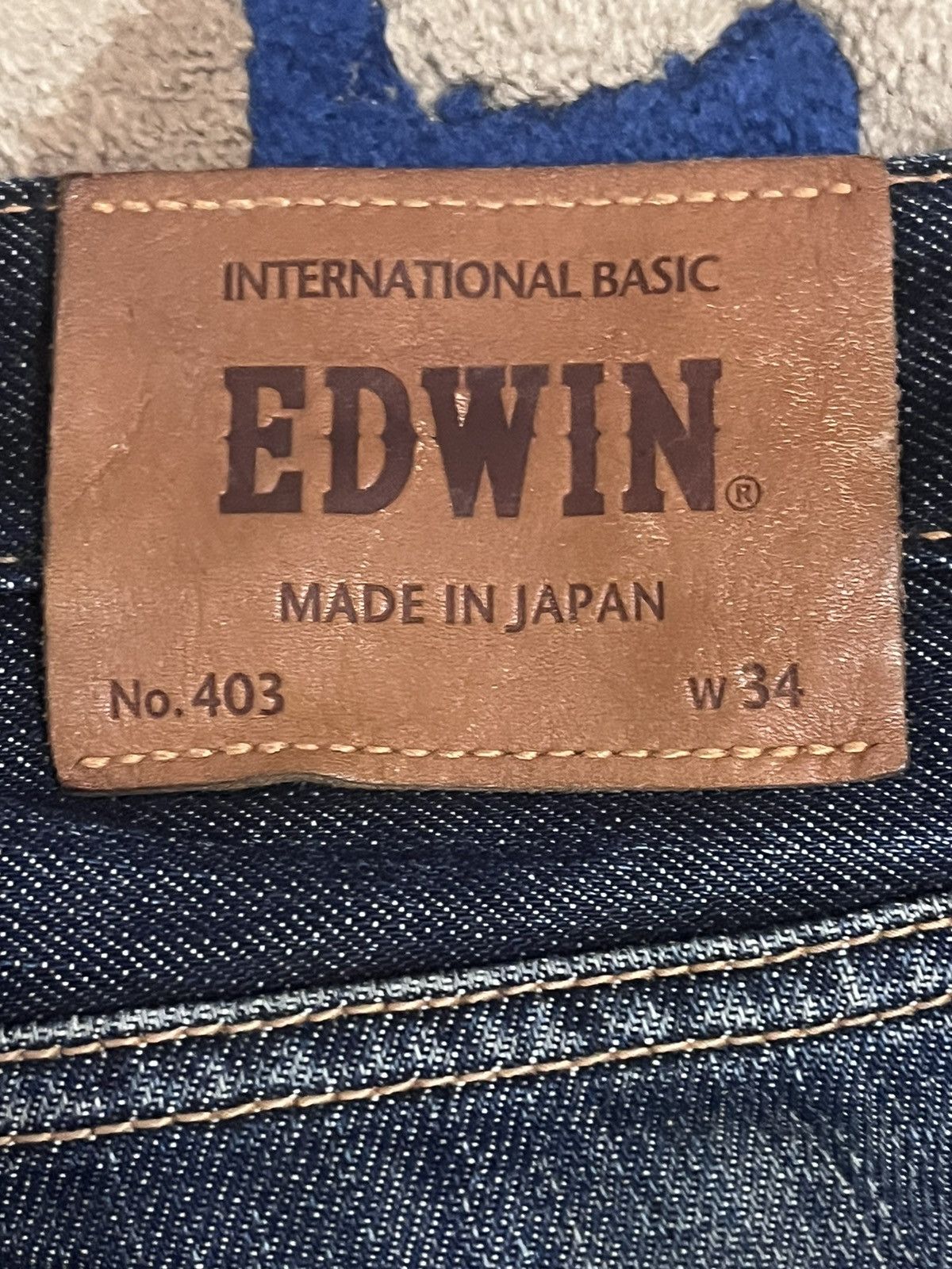 Edwin Vintage Edwin 503 Distress Style Denim Size US 34 / EU 50 - 14 Thumbnail