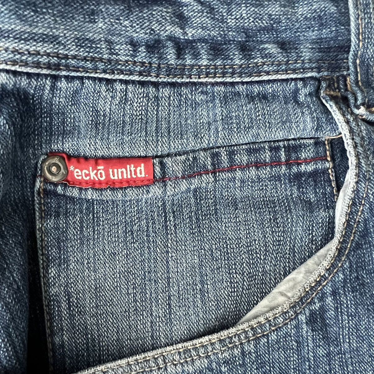 Ecko Unltd. × Vintage Vintage Ecko UnItd. Foundry-Fit Carpenter Jean Shorts Size US 40 / EU 56 - 3 Thumbnail