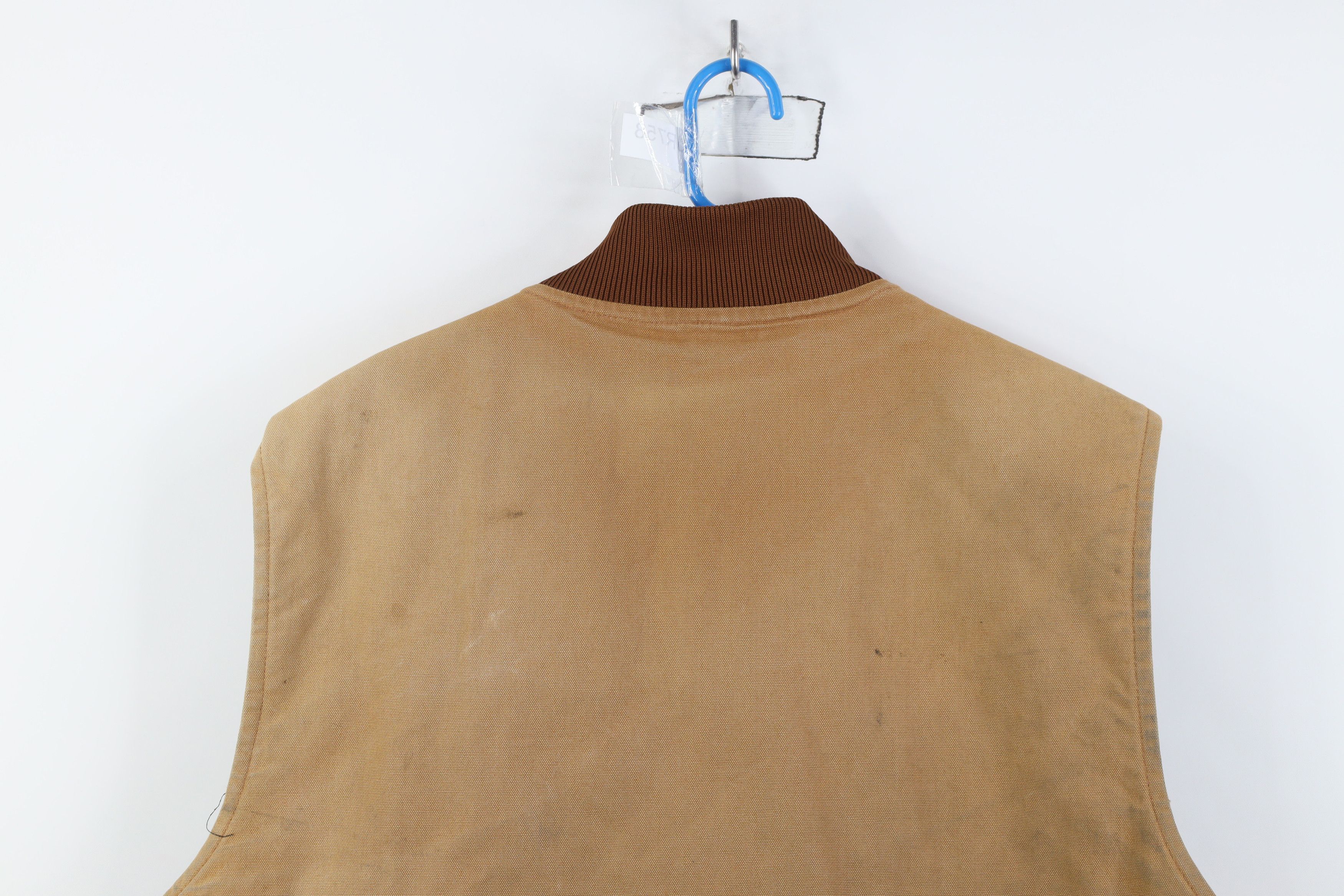 Carhartt Vintage Carhartt Quilted Canvas Vest Jacket Duck Brown Size US XXL / EU 58 / 5 - 14 Thumbnail