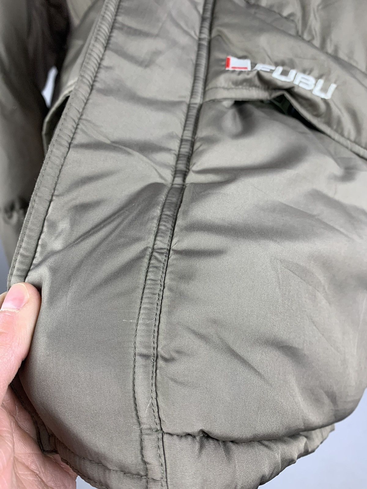 Fubu Vintage Fubu Full Zip Puffer Down Jacket Embroidered Logo Size US XXL / EU 58 / 5 - 17 Thumbnail