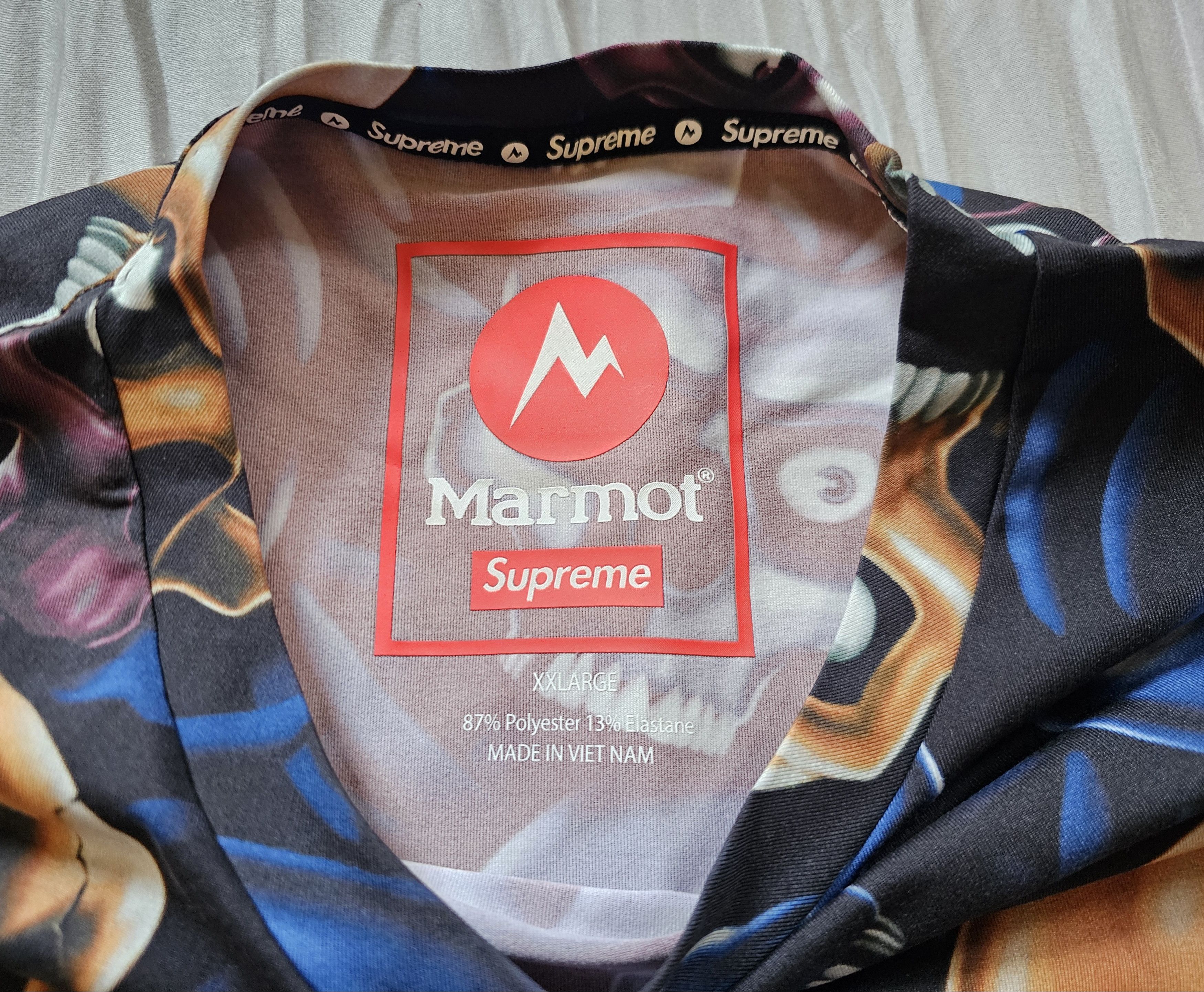 Supreme Marmot Base Layer L/S Top Multicolor