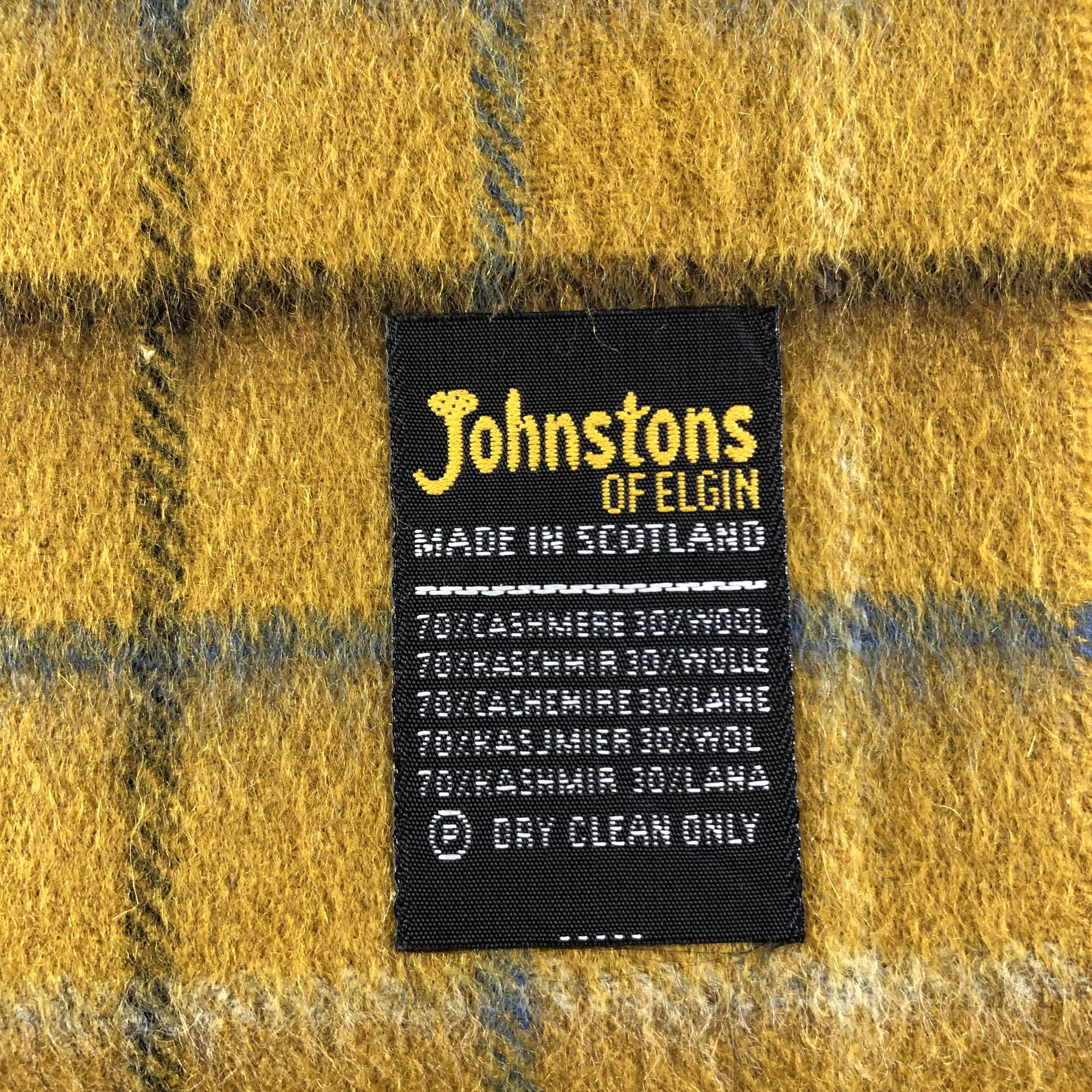 Johnstons Of Elgin Johnstons Of Elgin Cashmere Scarf / Muffler / Neckwear Size ONE SIZE - 4 Thumbnail