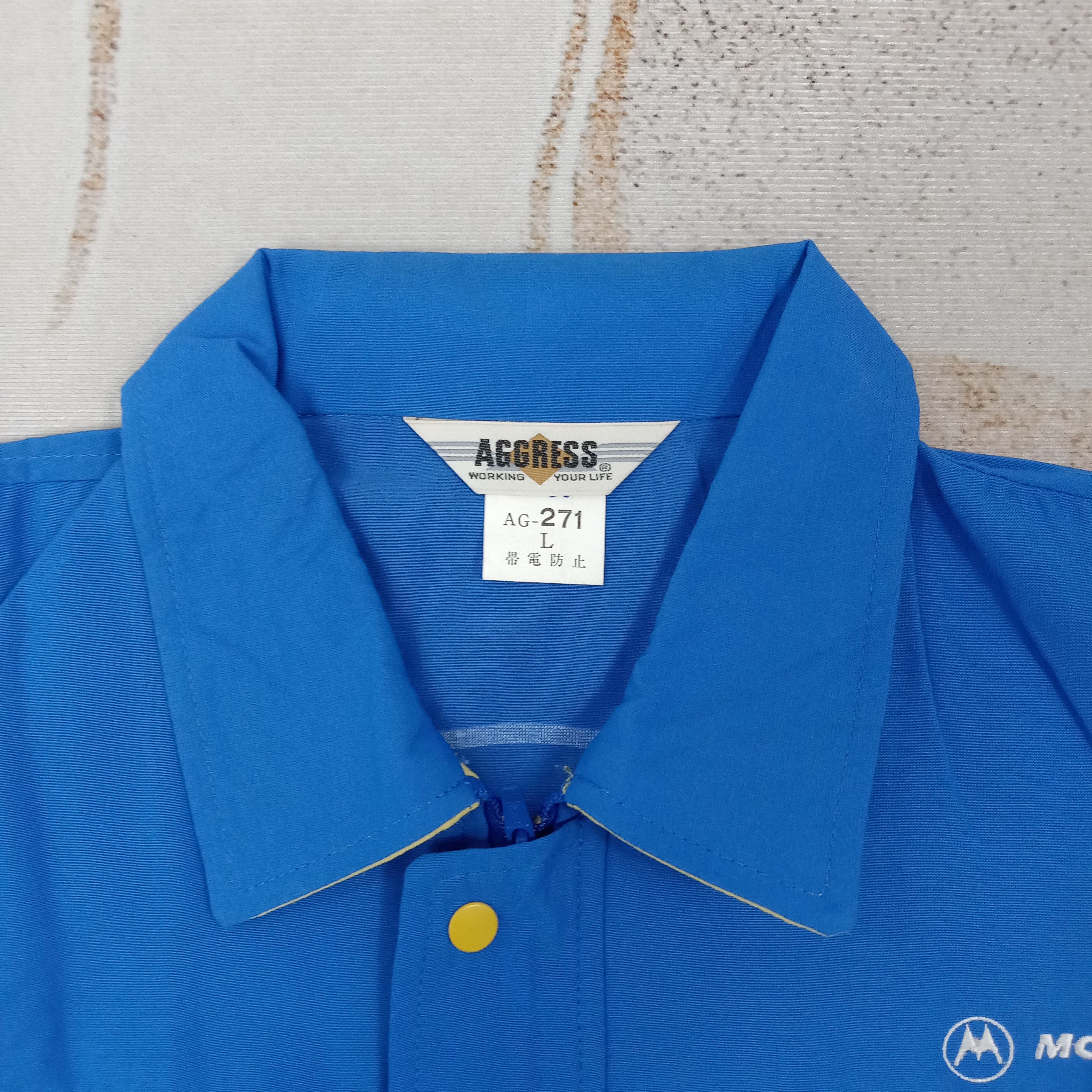 Japanese Brand Motorola Mobile Brand Uniform Jacket C263N14 Size US M / EU 48-50 / 2 - 5 Thumbnail