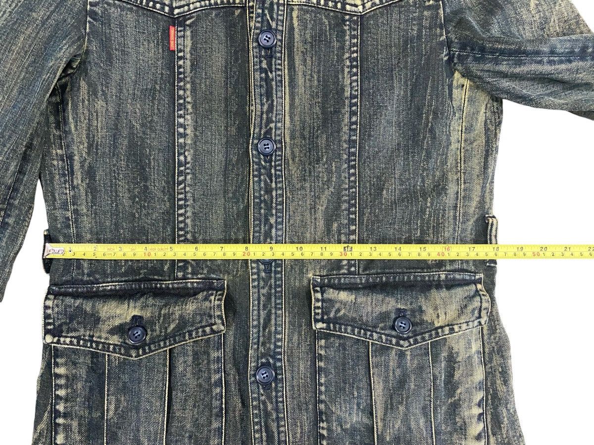 If Six Was Nine Rare TORNADO MART Denim Jacket Button (M) Size US M / EU 48-50 / 2 - 19 Thumbnail