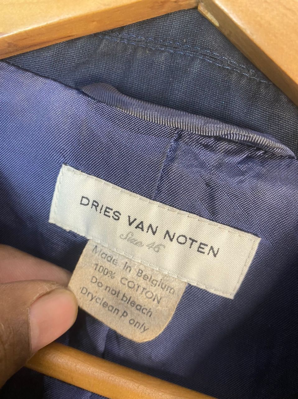 Designer × Dries Van Noten Dries van noten distressed blazer jacket Size US M / EU 48-50 / 2 - 5 Thumbnail