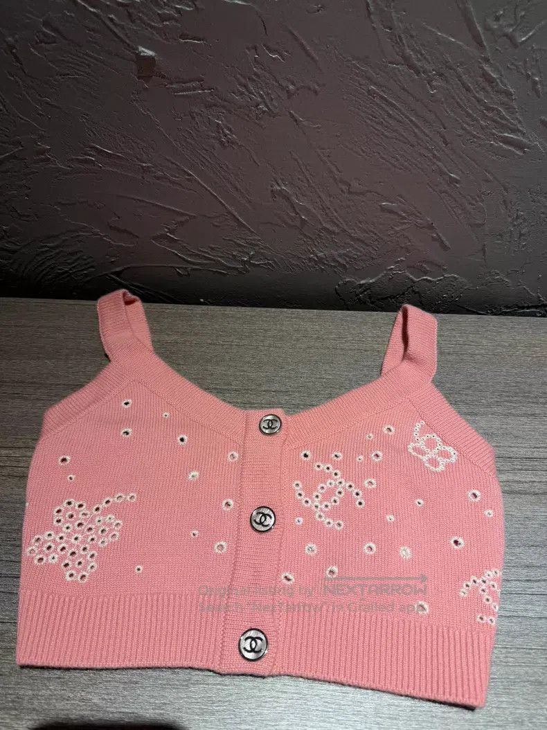 Chanel Chanel Pink suspenders Size XXS / US 00 / IT 34 - 1 Thumbnail