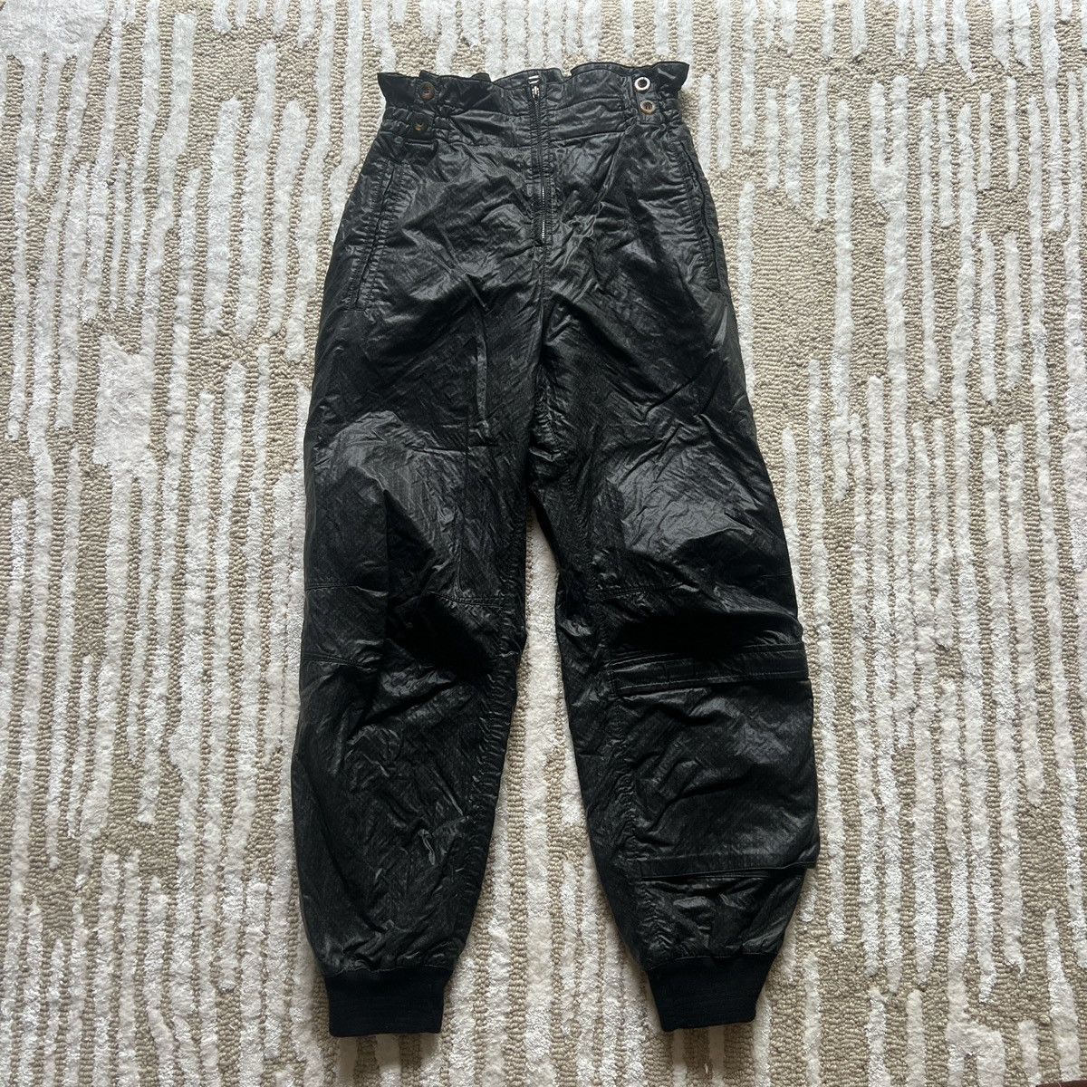 Other Blue System black 90s vintage ski pants size 1 Size 26" / US 2 / IT 38 - 4 Thumbnail