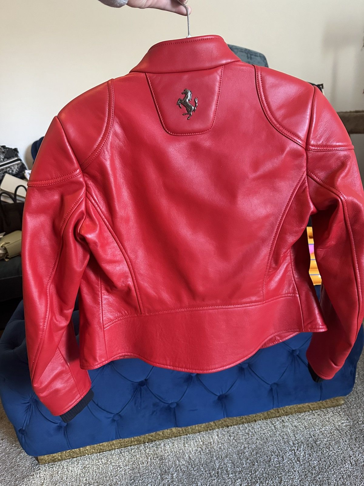 Ferrari Ferrari Leather Jacket Size S / US 4 / IT 40 - 3 Thumbnail