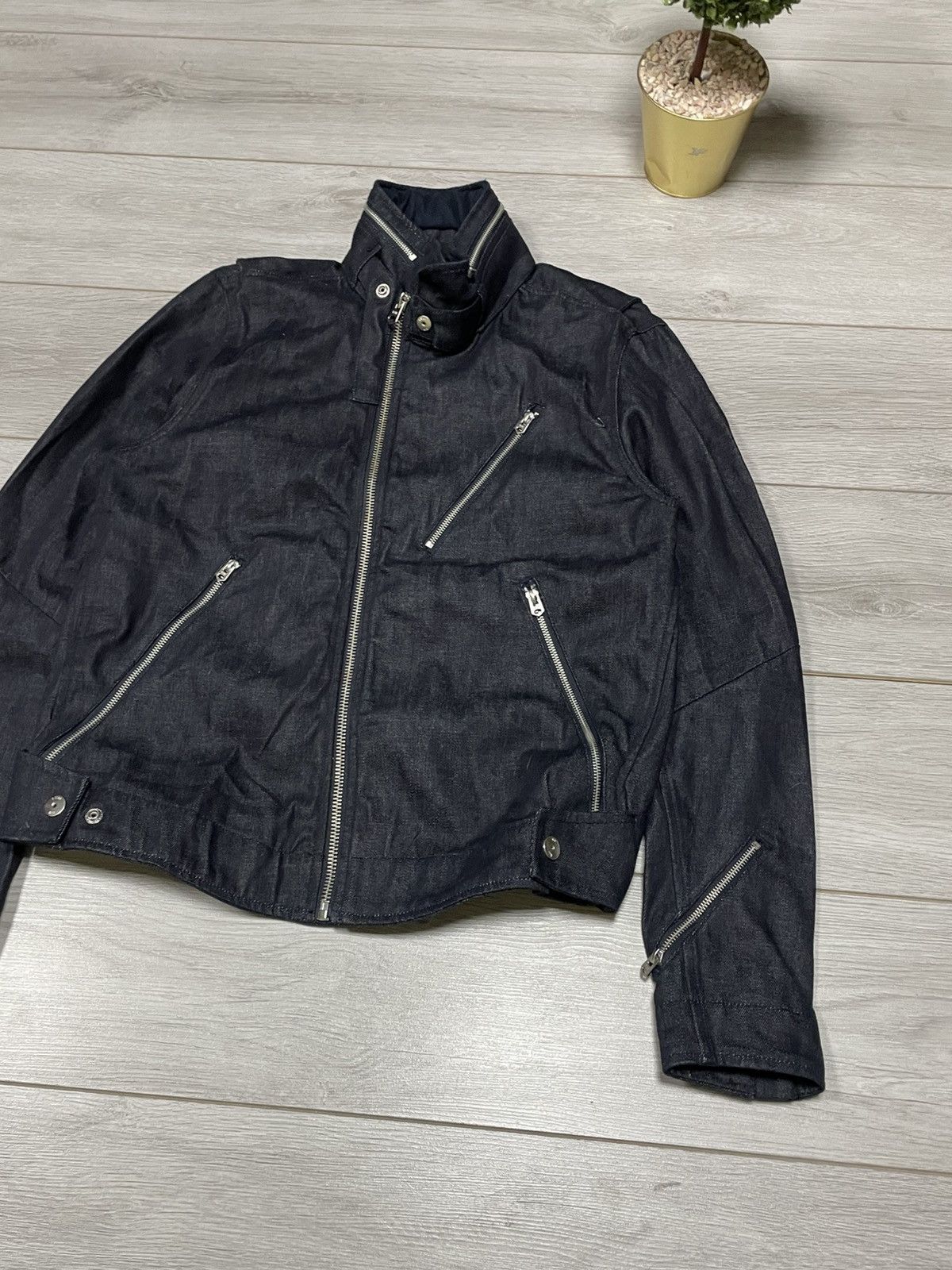 G-Star G star zippers heavy weight denim jacket Size US L / EU 52-54 / 3 - 3 Thumbnail