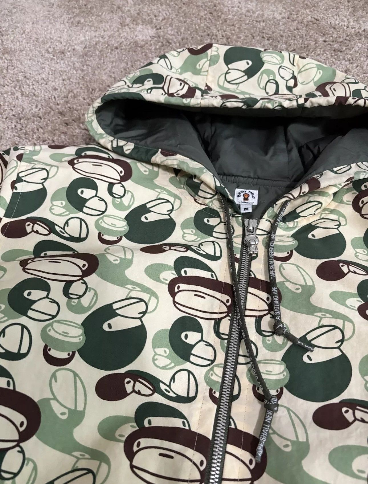 Bape Baby Milo Camo Puffer Jacket Size US M / EU 48-50 / 2 - 3 Thumbnail