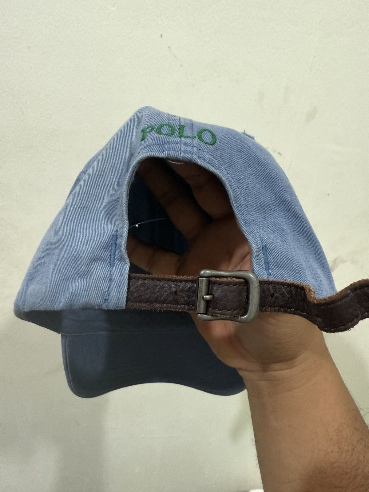 Polo Ralph Lauren VTG Green Pony Ralph Lauren Polo Hat Size ONE SIZE - 4 Thumbnail