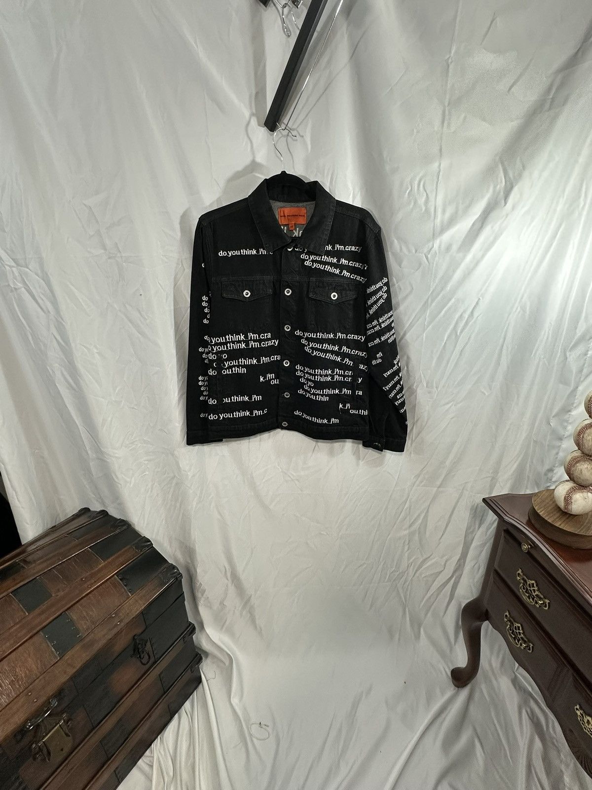 Who Decides War Who Decides War Crazy Denim Jacket Size US XS / EU 42 / 0 - 1 Thumbnail