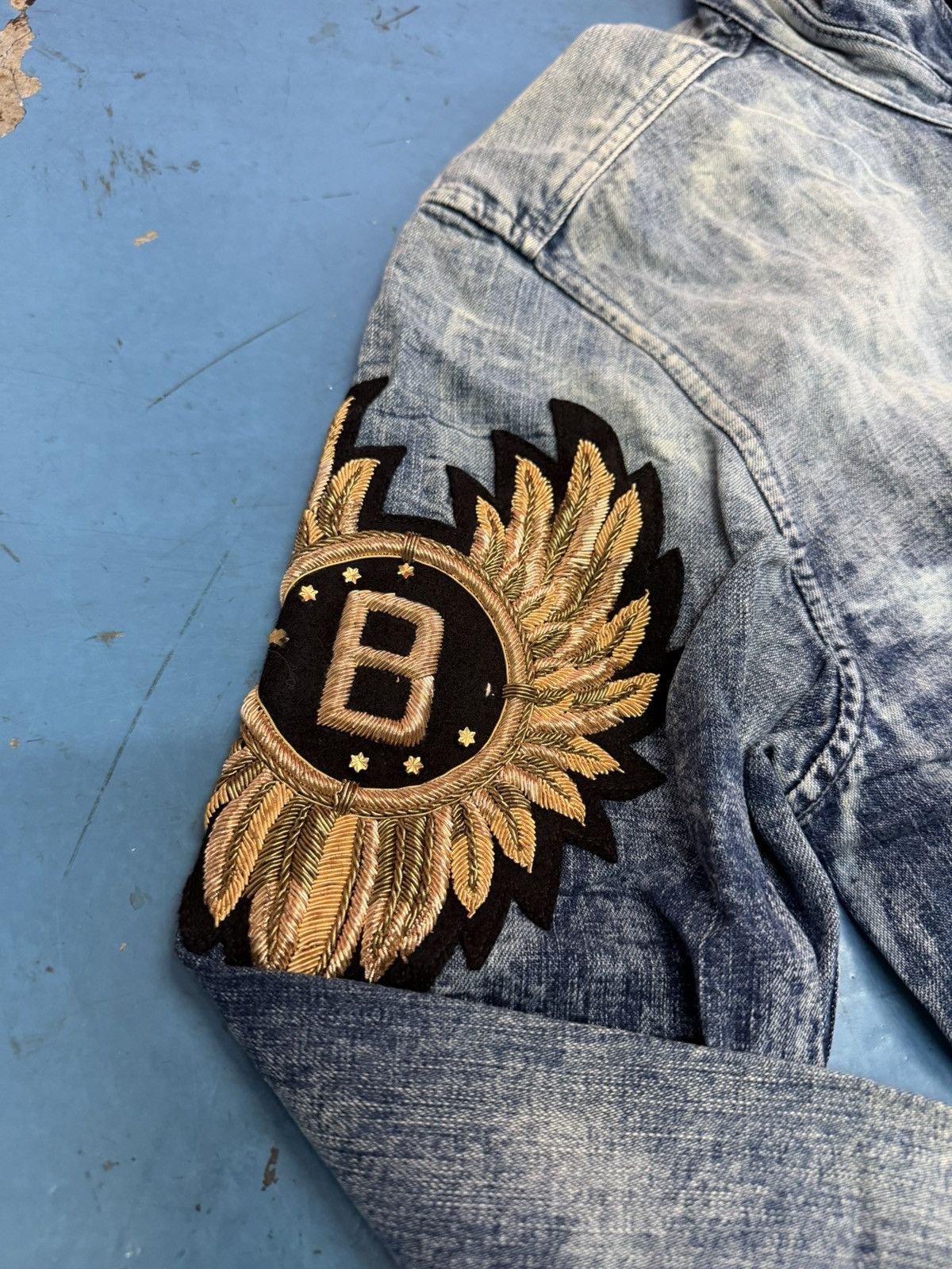 Balmain BALMAIN WASHED DENIM SHIRT Size US XS / EU 42 / 0 - 5 Thumbnail