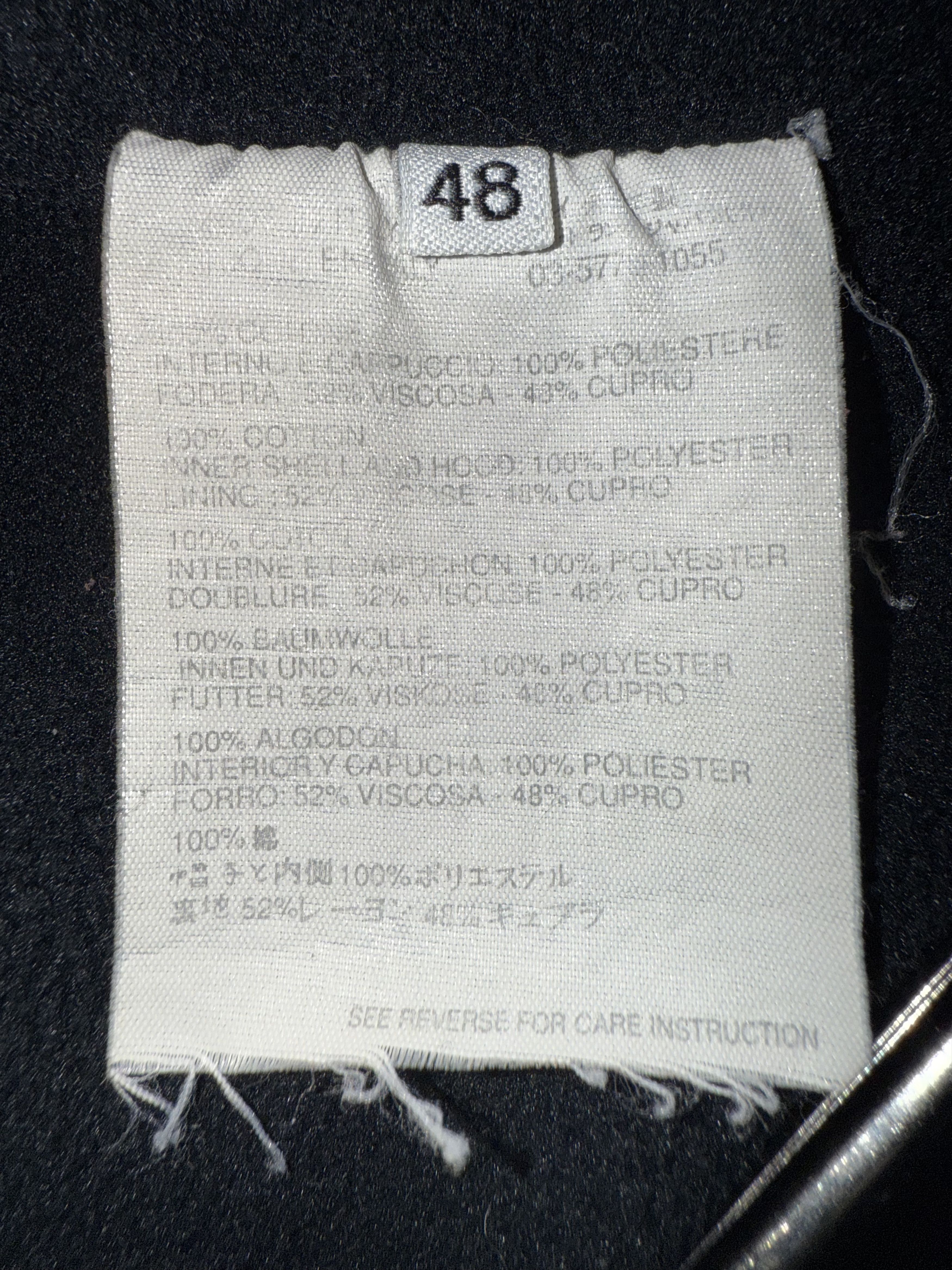 Helmut Lang Rare Asymmetric "Swallowtail" Hooded Parka Size US M / EU 48-50 / 2 - 22 Thumbnail