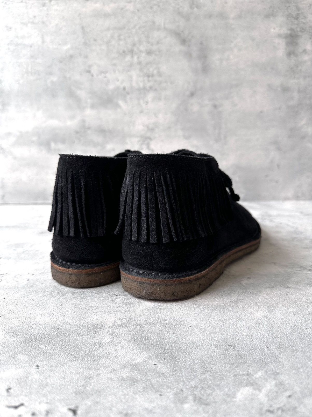 Saint Laurent Paris HEDI SLIMANE | NINO FRINGED BOOTS Size US 9 / EU 42 - 13 Thumbnail
