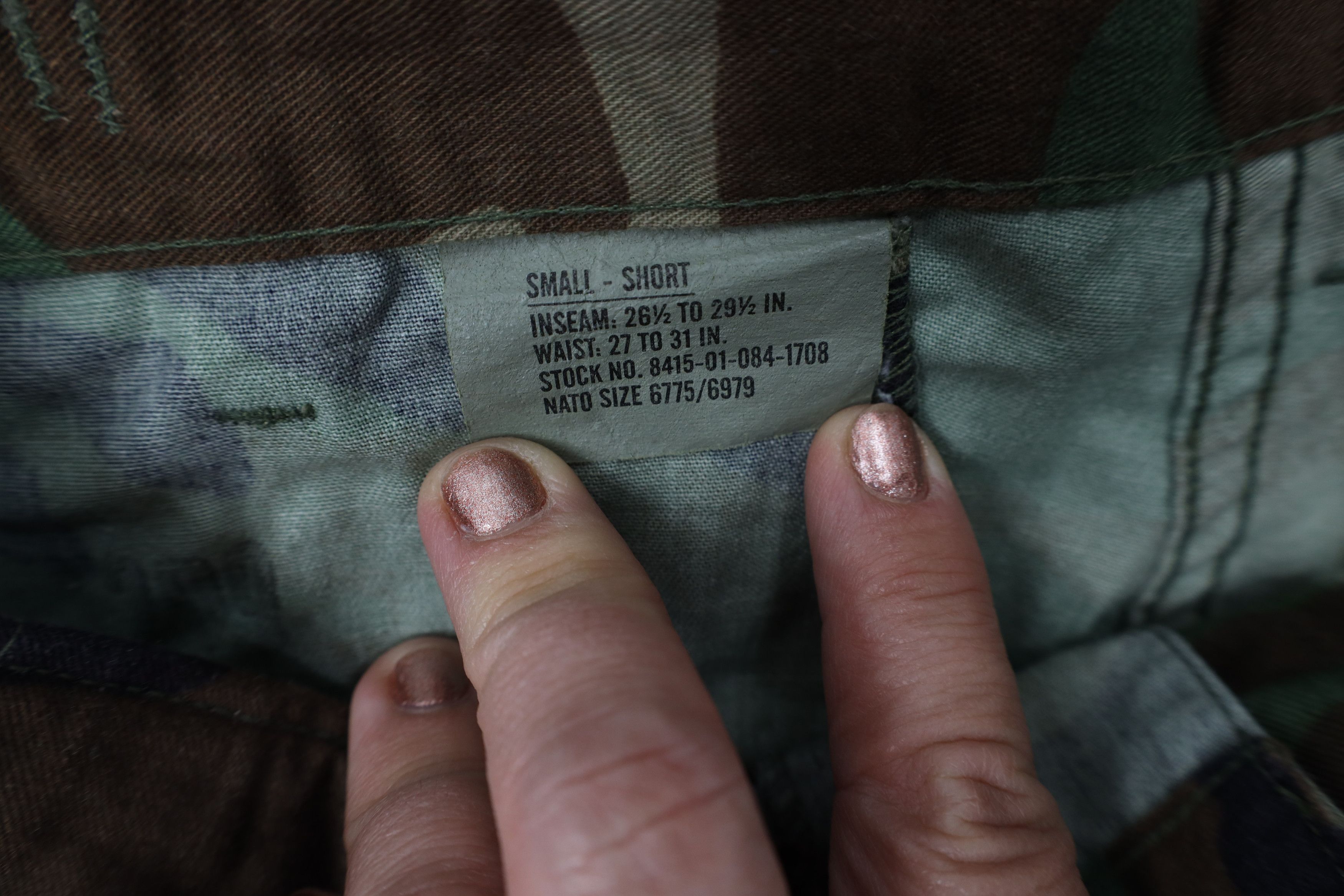Vintage Vintage Y2K 2000 USGI Camouflage Combat Cargo Pants USA Size US 32 / EU 48 - 8 Thumbnail