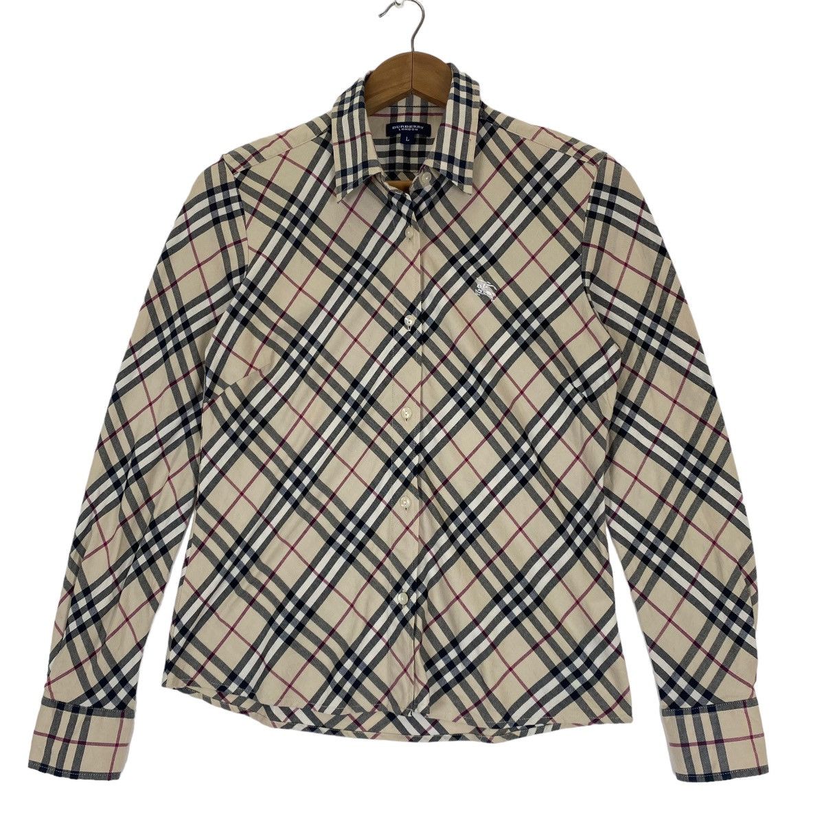 Burberry Burberry London nova check long sleeve shirt Size M / US 6-8 / IT 42-44 - 3 Thumbnail