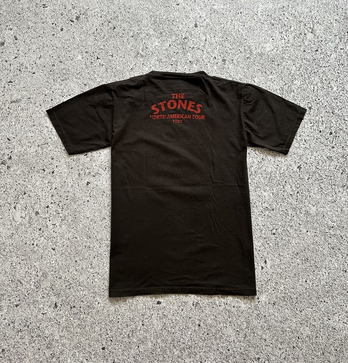 Band Tees × Vintage Vintage The Rolling Stones North American Tour 1981 T-Shirt Size US L / EU 52-54 / 3 - 4 Thumbnail