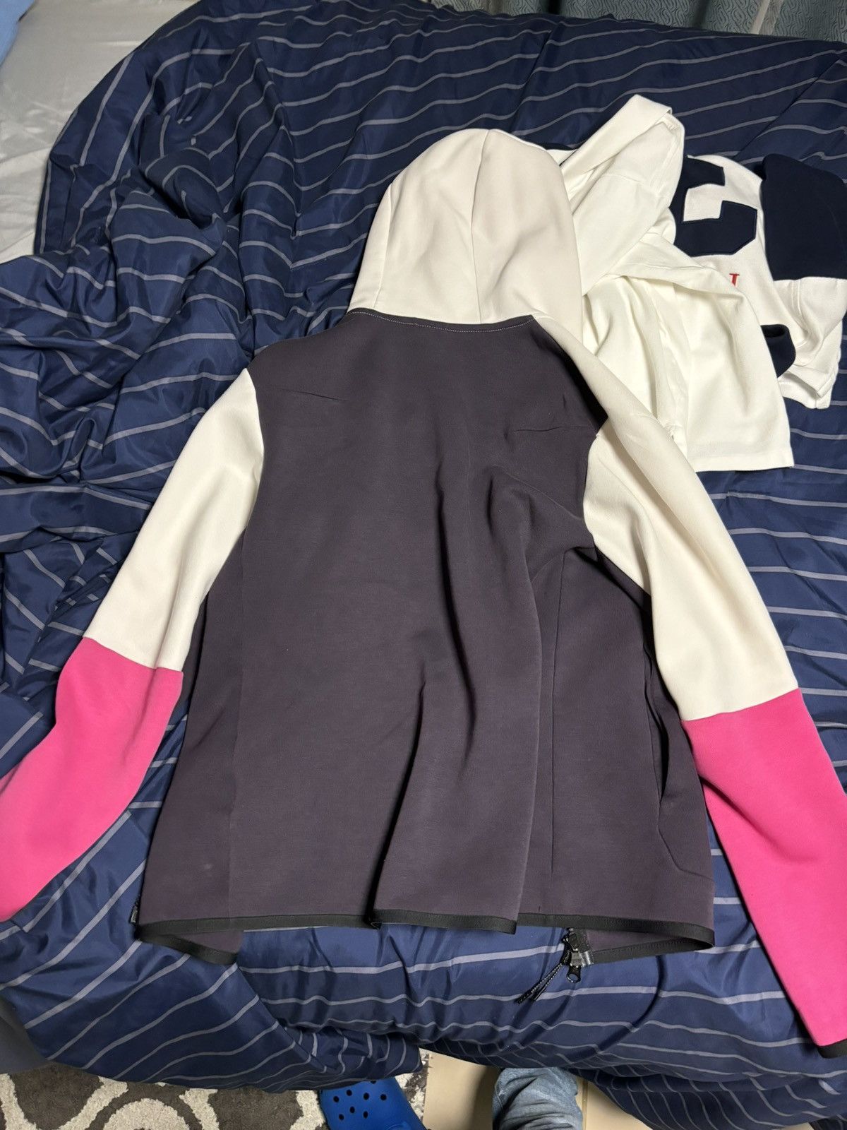 Nike white pink purple black nike tech Size US S / EU 44-46 / 1 - 3 Thumbnail